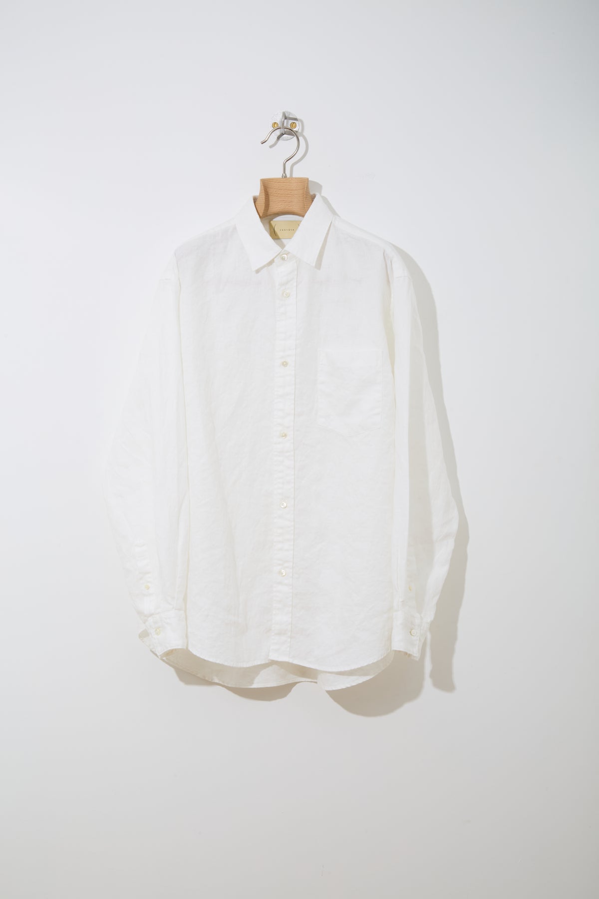 Essential Linen Shirt 〈WHITE〉