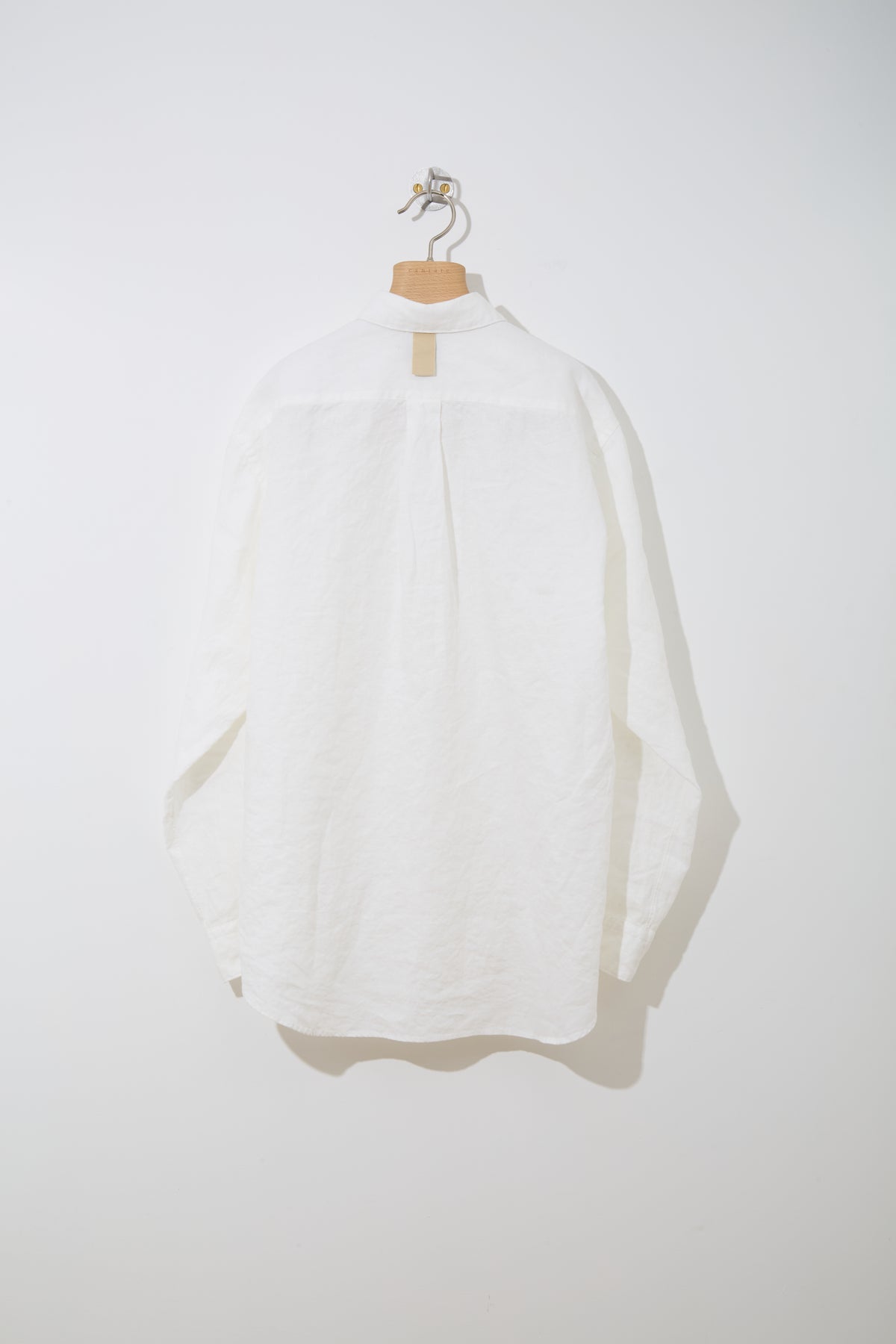 Essential Linen Shirt 〈WHITE〉