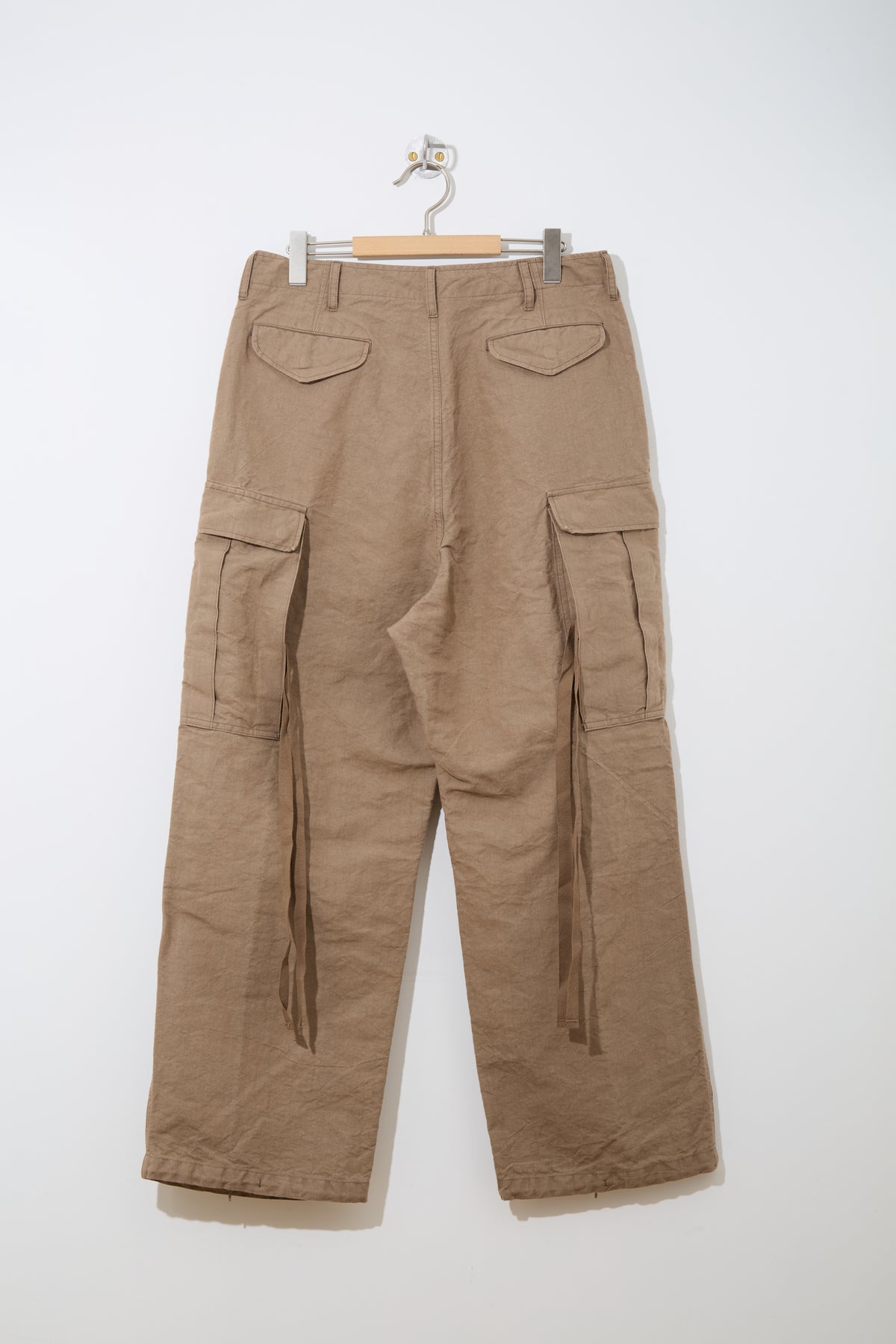 Linen Washi M51 Cargo Pants 〈TAN〉