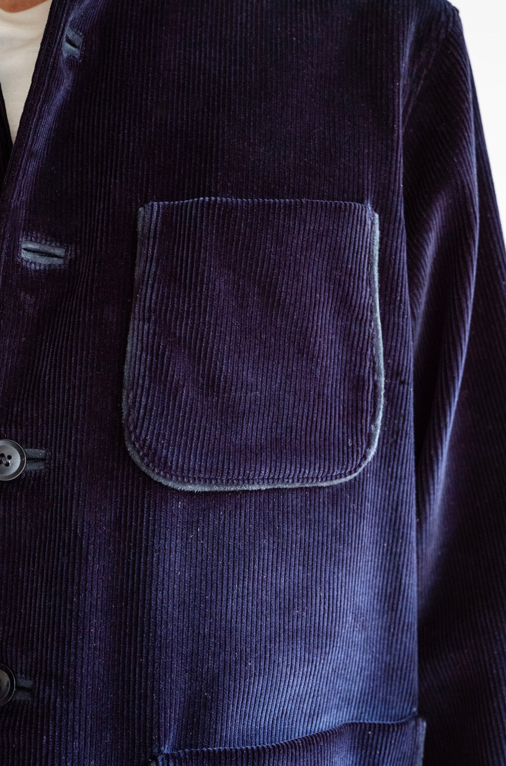 Corduroy Forestiere Jacket 〈NAVY〉