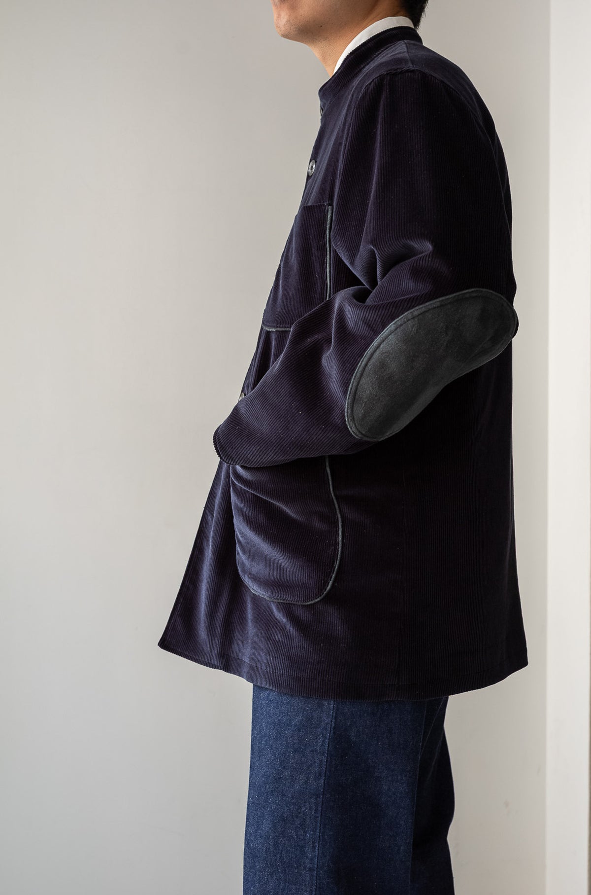 Corduroy Forestiere Jacket 〈NAVY〉