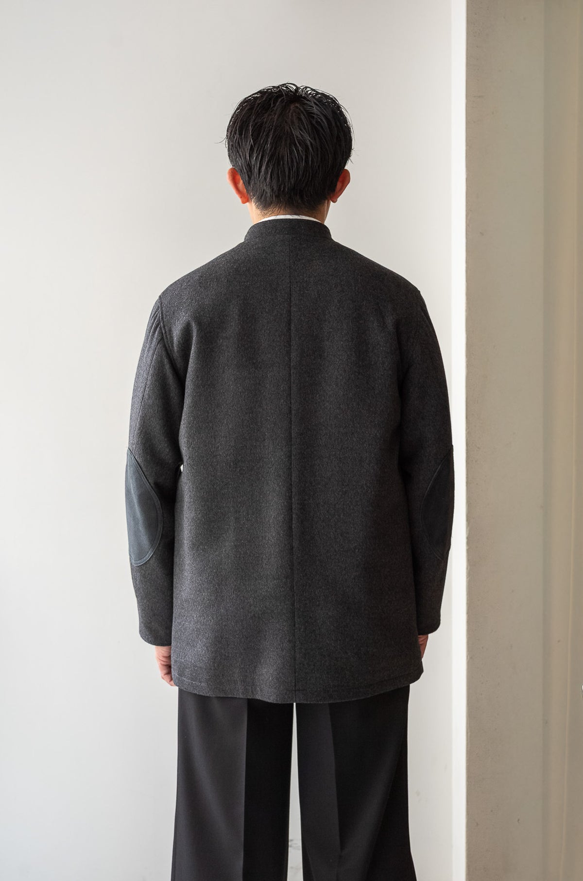 Wool Flannel Forestiere Jacket 〈GRAY〉