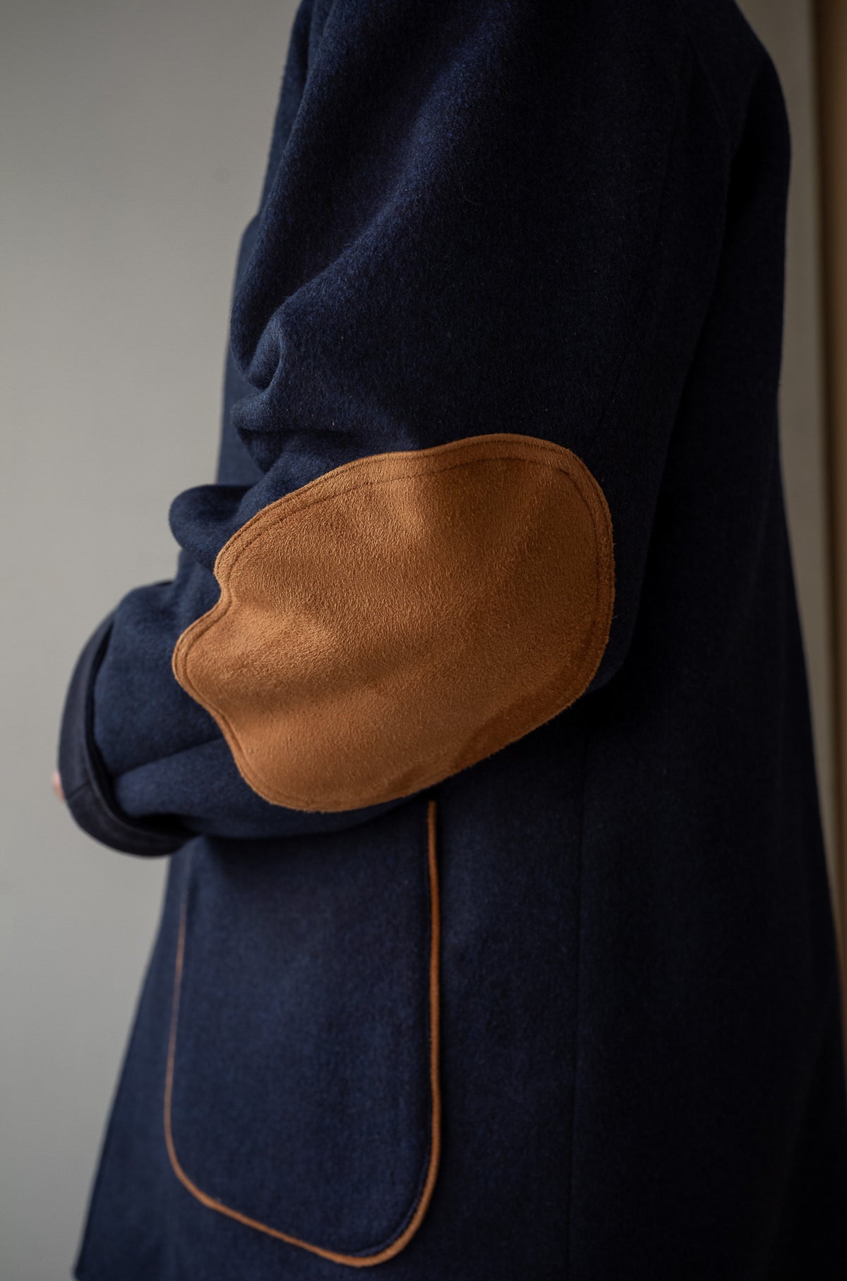 Wool Flannel Forestiere Jacket 〈NAVY〉