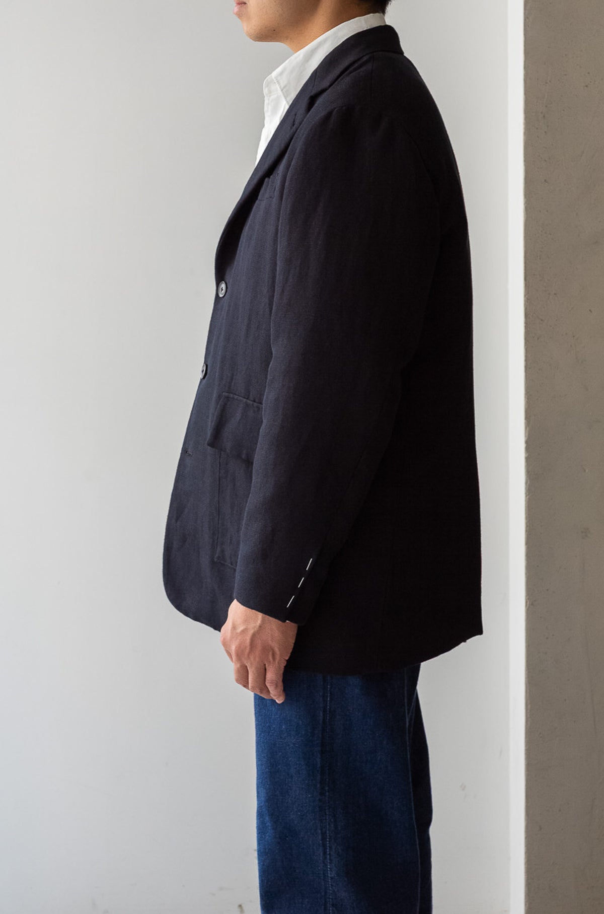 C/Li Double Cloth Directors Jacket 〈NOIR〉