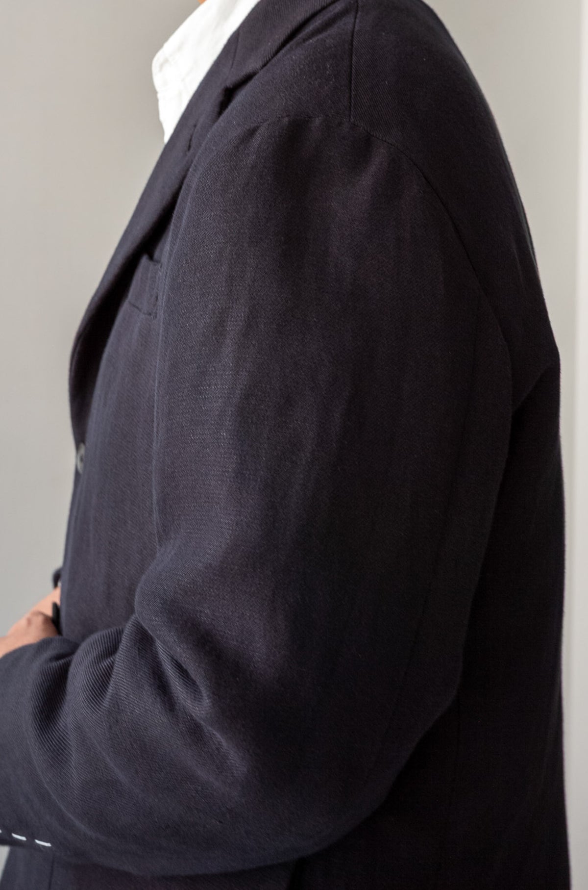 C/Li Double Cloth Directors Jacket 〈NOIR〉