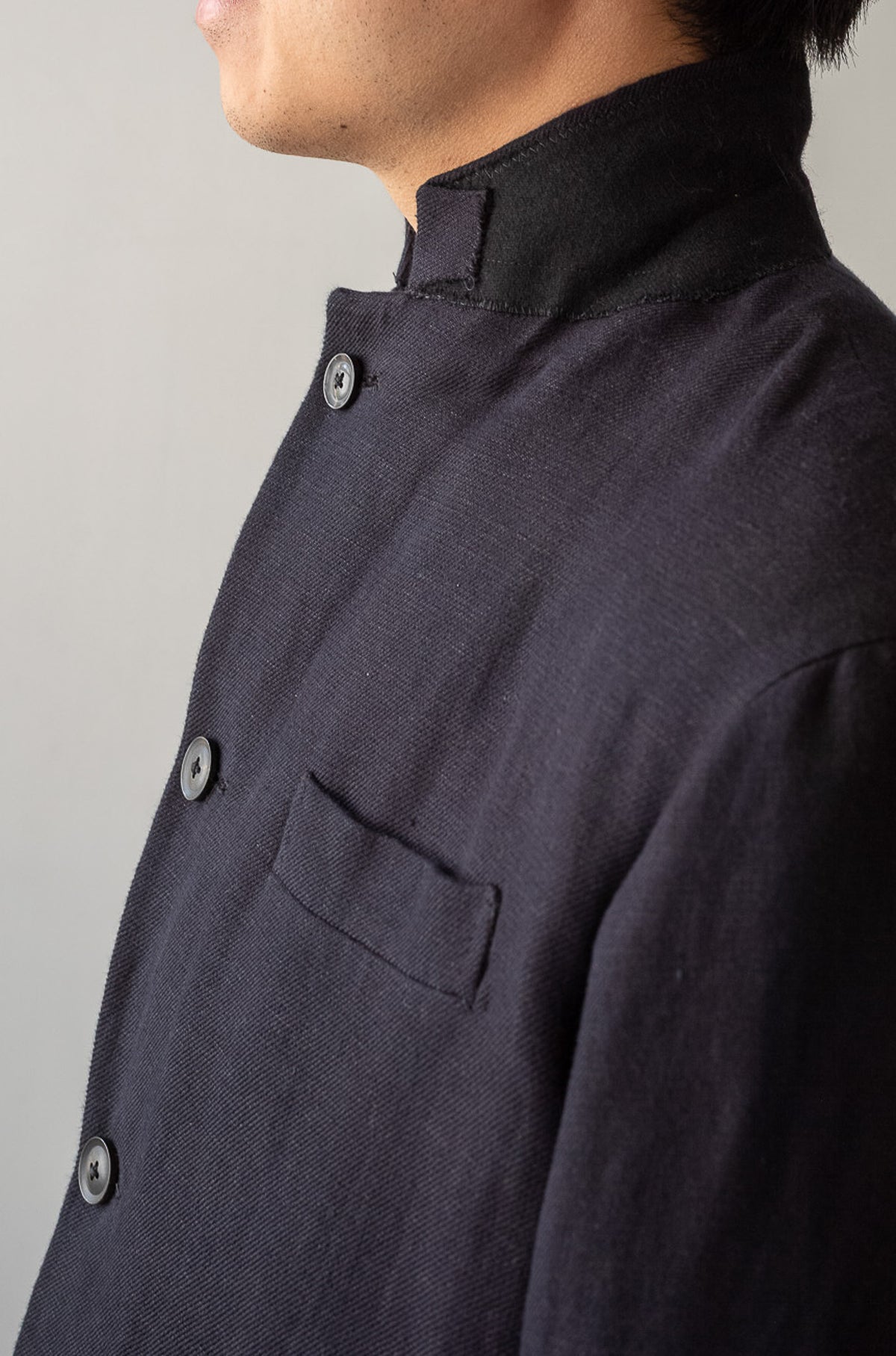 C/Li Double Cloth Directors Jacket 〈NOIR〉