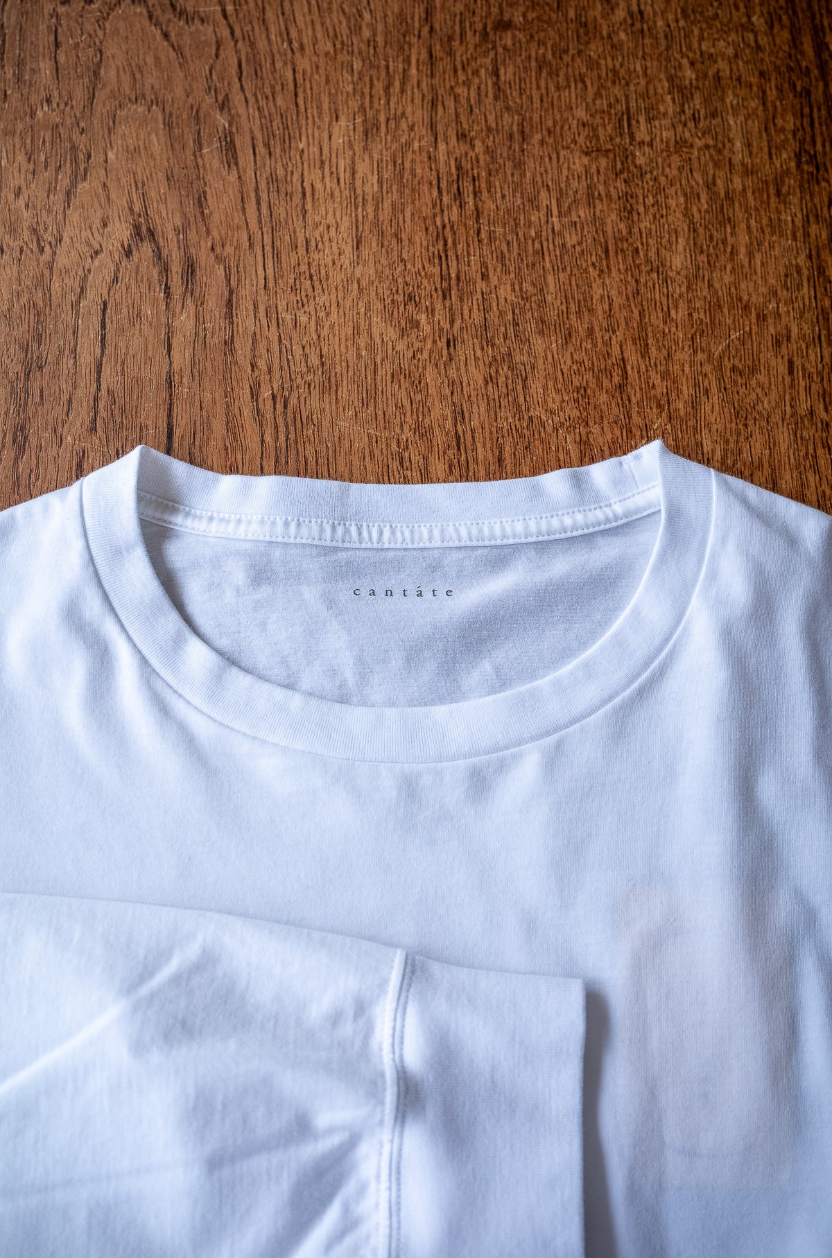 Essential L/S Tee 〈WHITE〉