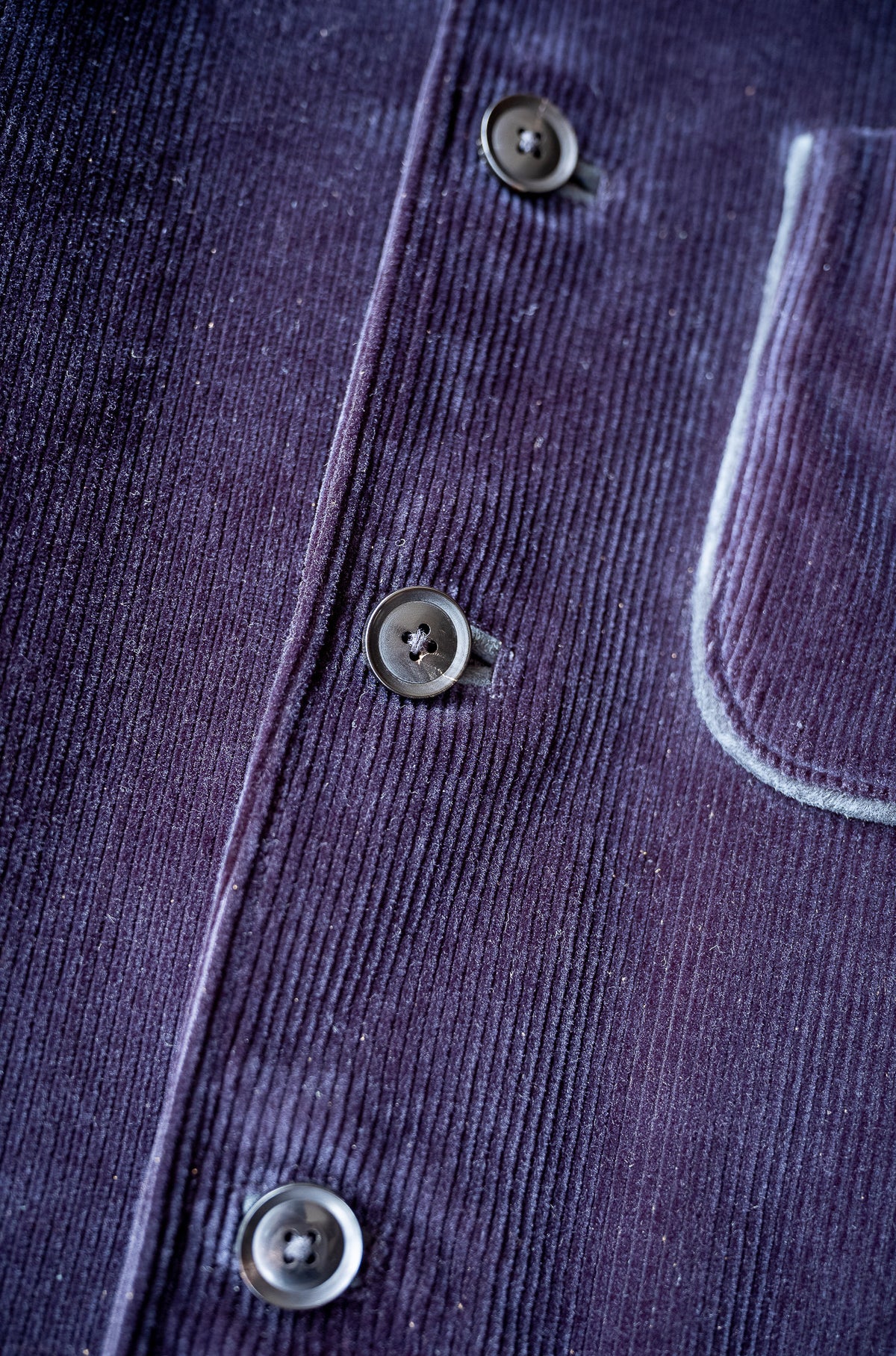 Corduroy Forestiere Jacket 〈NAVY〉