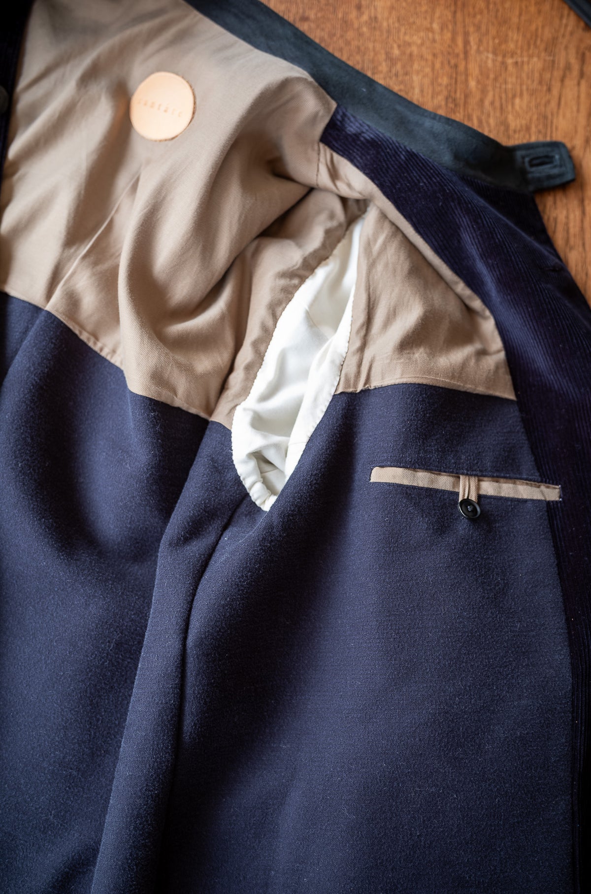Corduroy Forestiere Jacket 〈NAVY〉