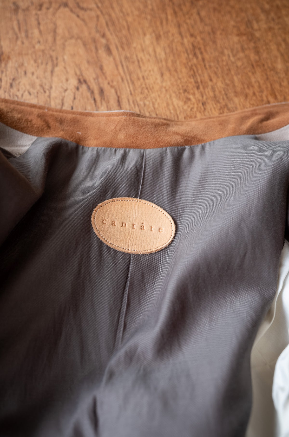 Silk Linen Forestiere Jacket 〈MARON〉