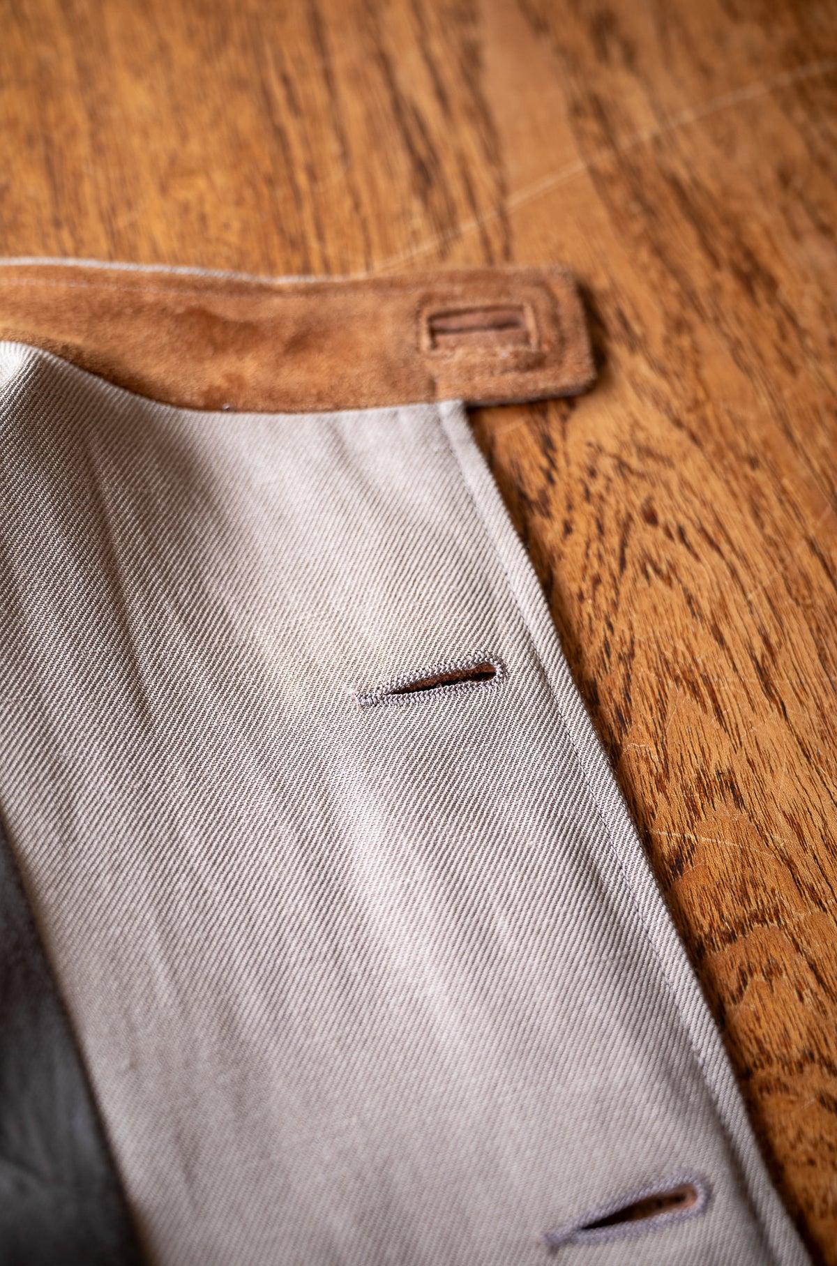 Silk Linen Forestiere Jacket 〈MARON〉