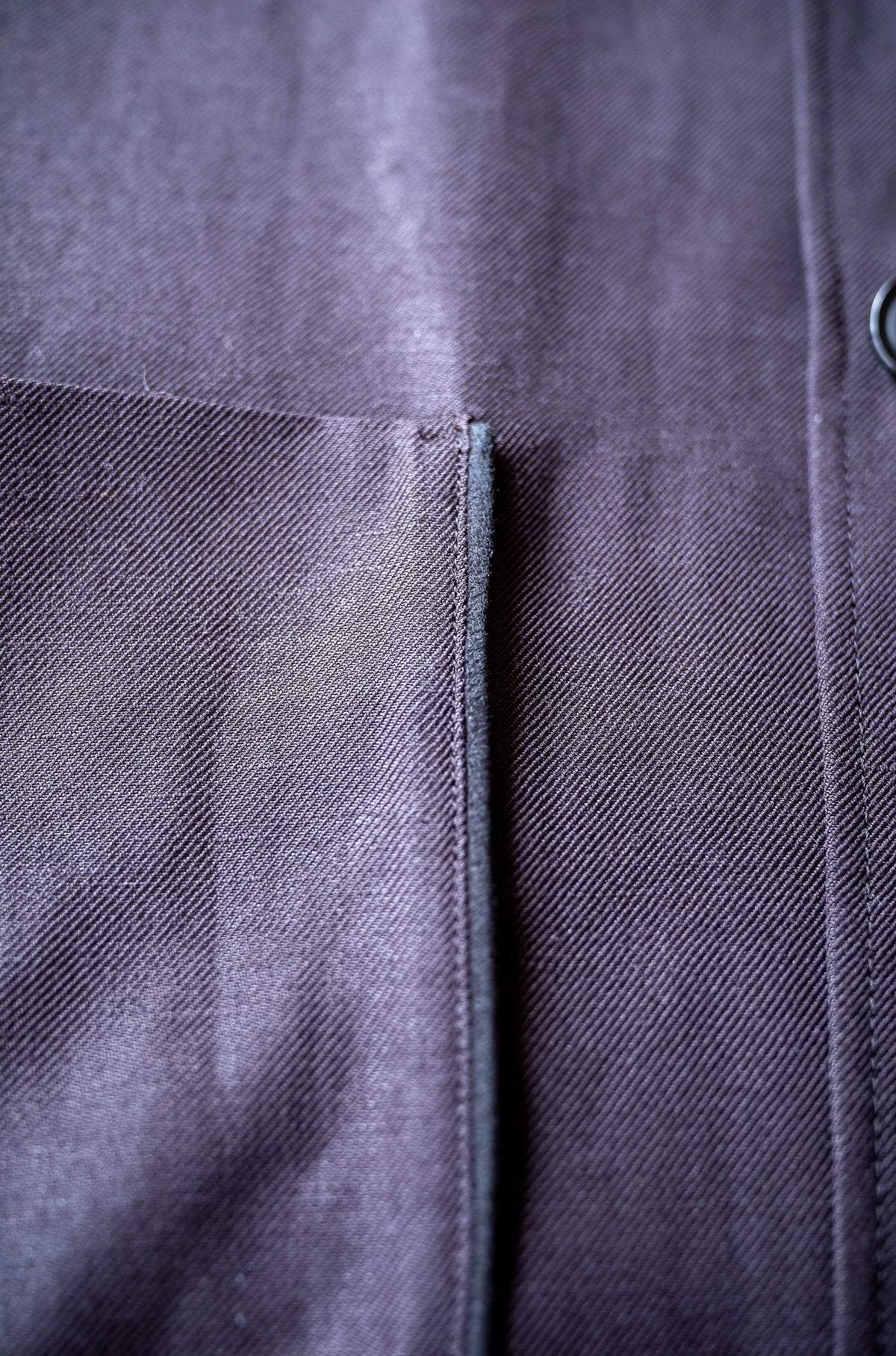 Silk Linen Forestiere Jacket 〔NOIR〕