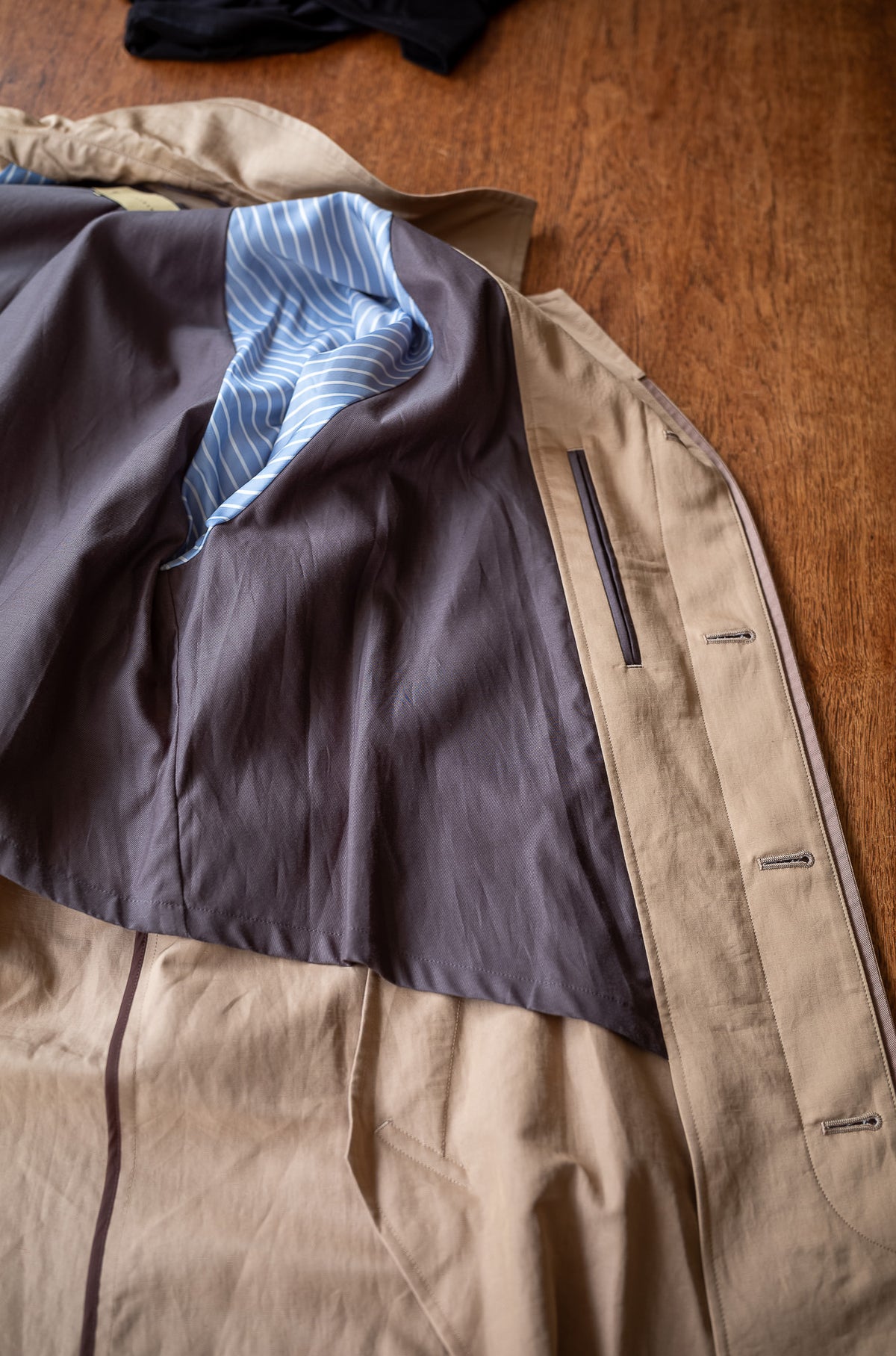One-Piece Sleeve Balmacaan Coat〔MARON〕