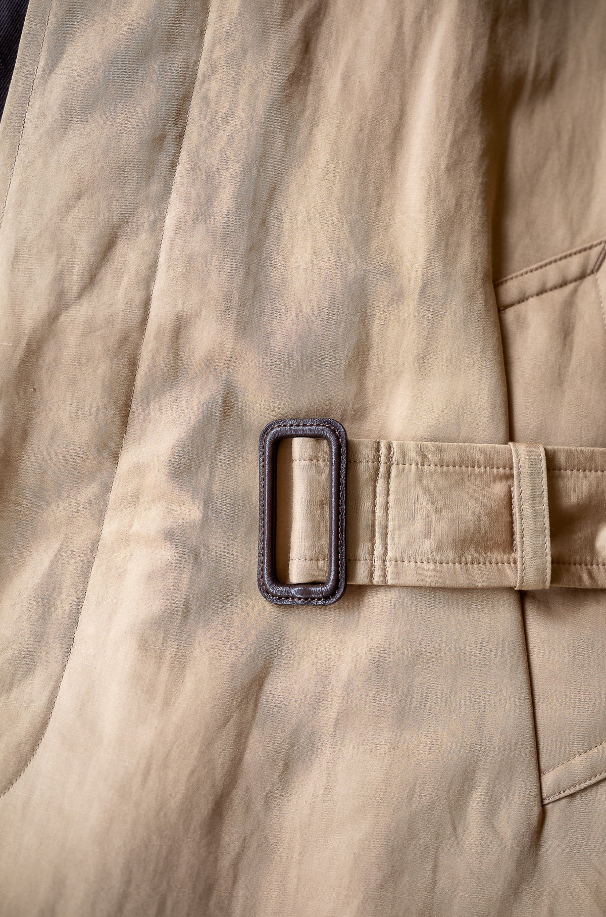 One-Piece Sleeve Balmacaan Coat〔MARON〕