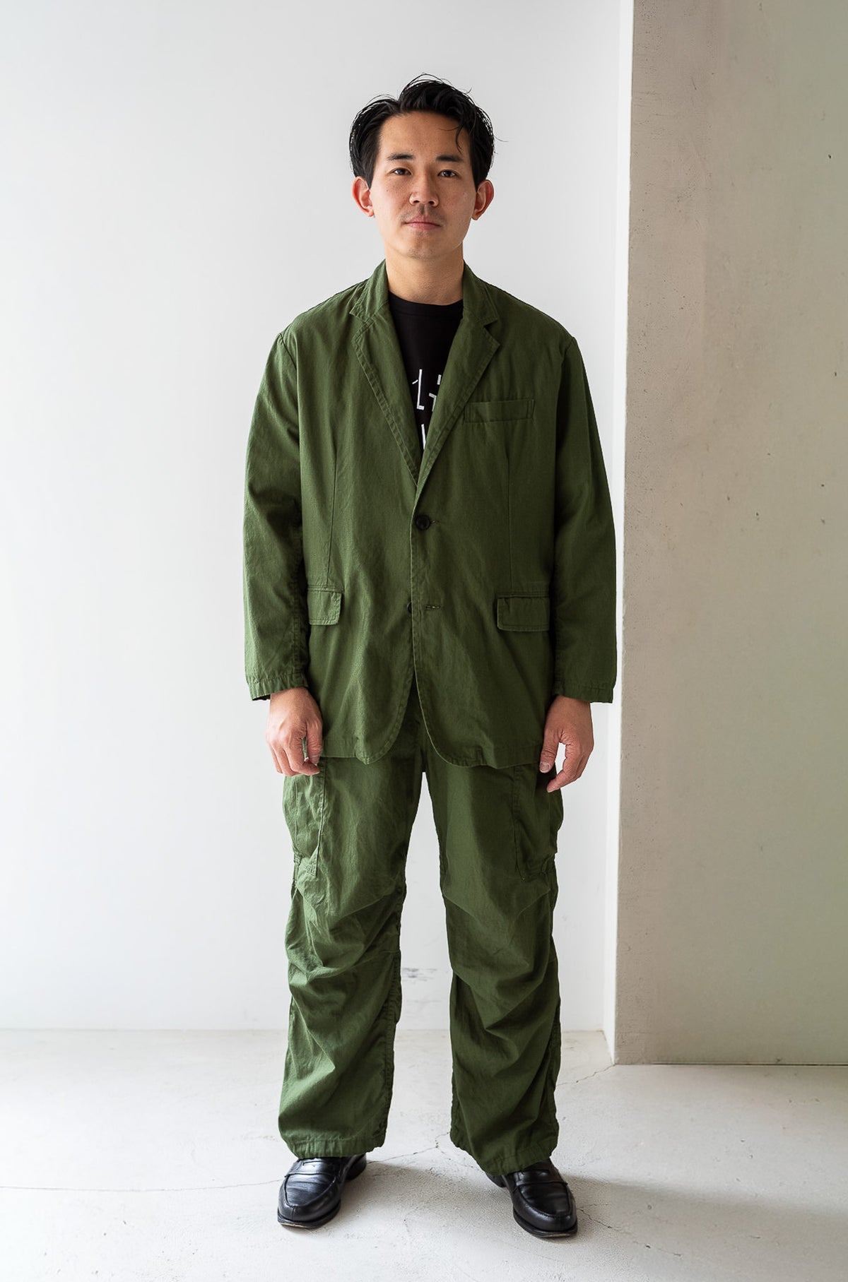 Shade Jacket 〈D/GREEN〉