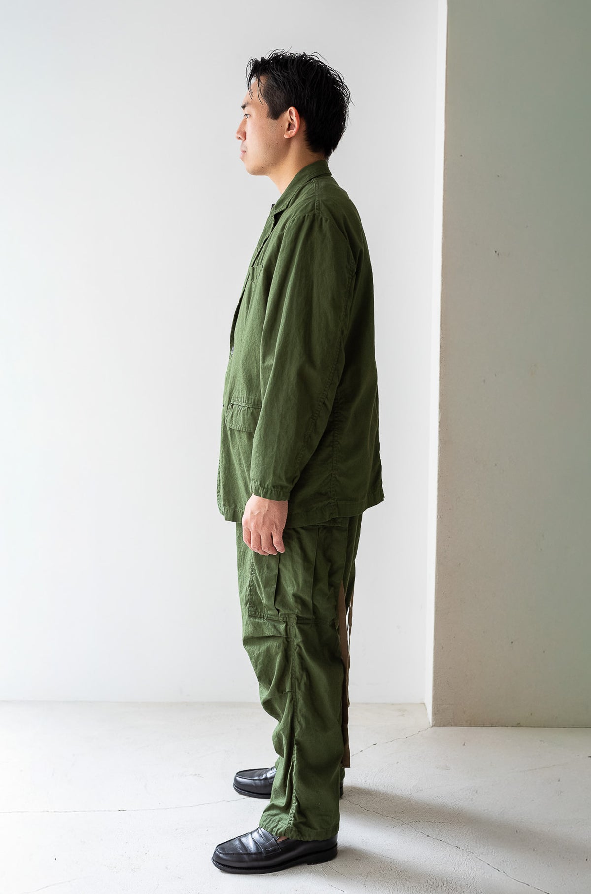 Shade Jacket 〈D/GREEN〉