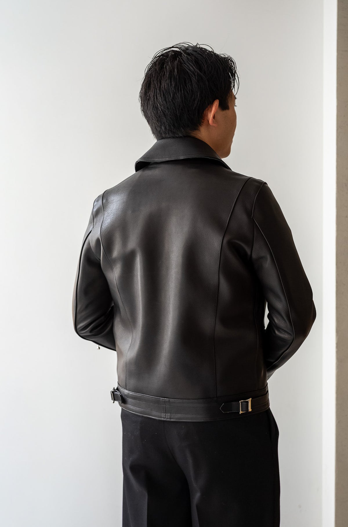 British Leather Jacket〔NOIR〕