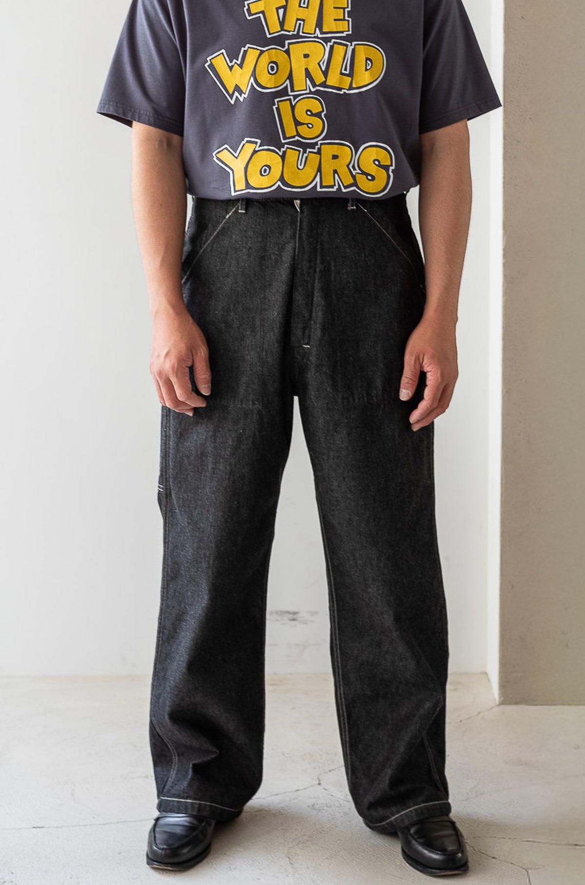 WW Ⅱ Work Trousers 〈BLACK〉