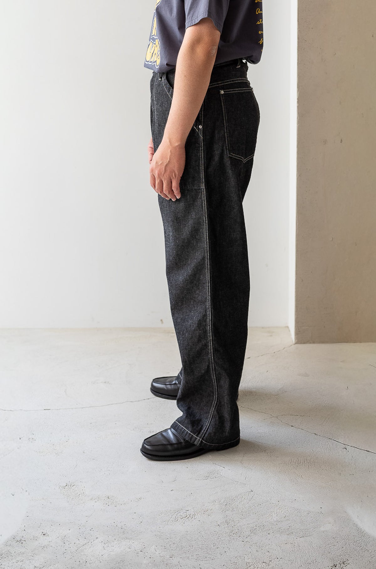 WW Ⅱ Work Trousers 〈BLACK〉