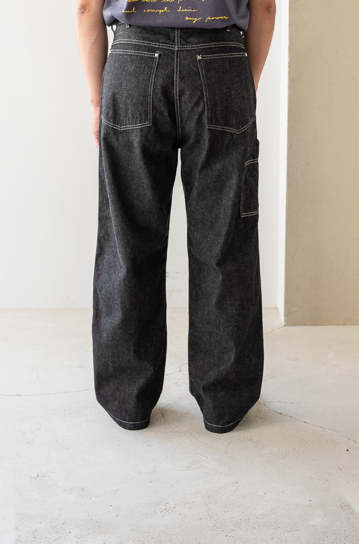WW Ⅱ Work Trousers 〈BLACK〉