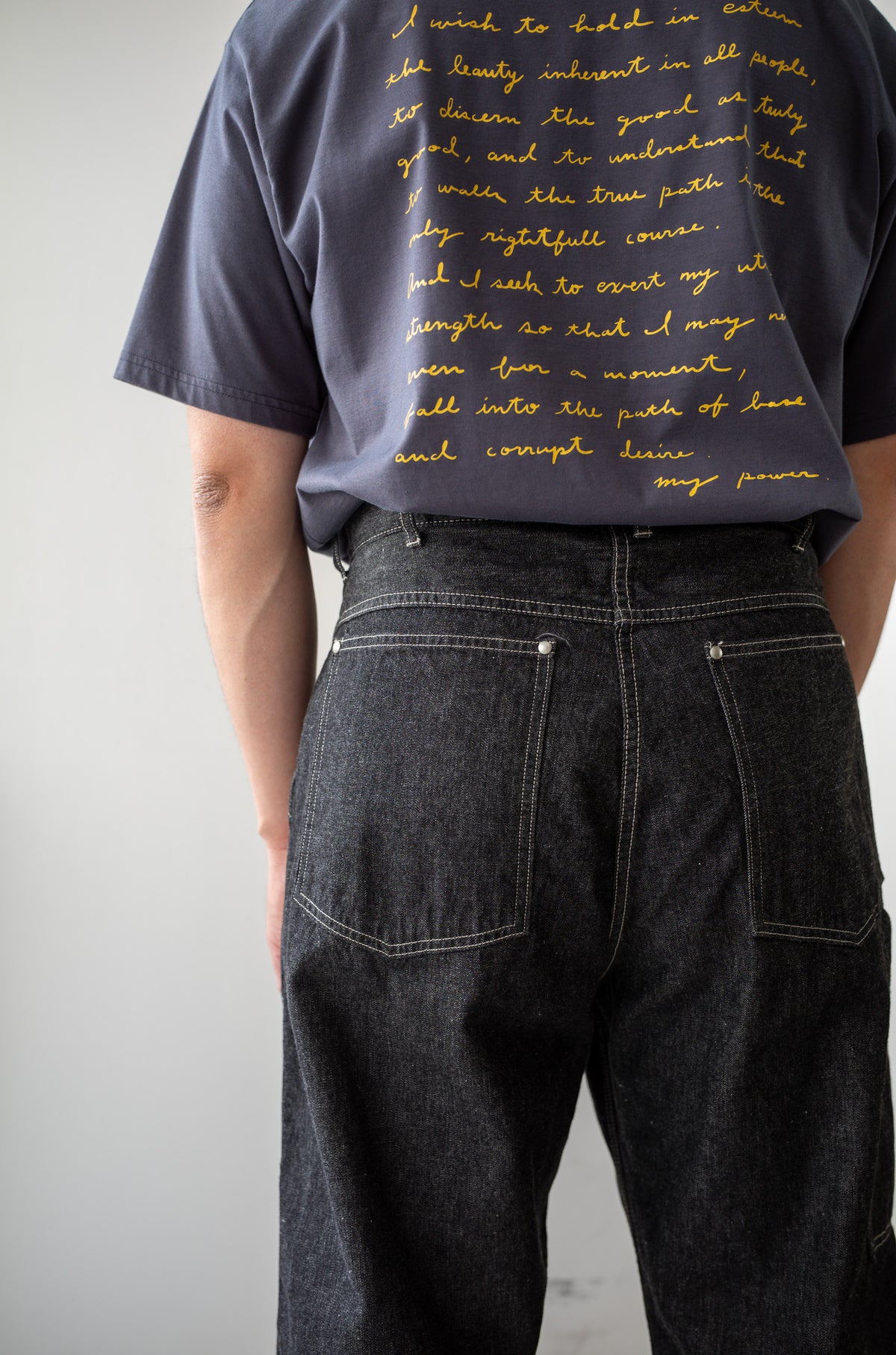 WW Ⅱ Work Trousers 〈BLACK〉