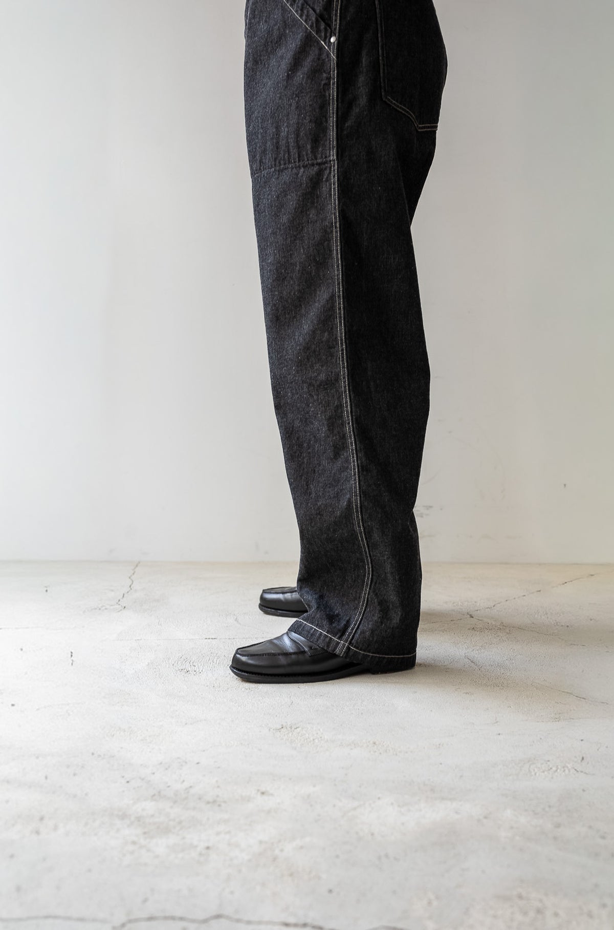 WW Ⅱ Work Trousers 〈BLACK〉