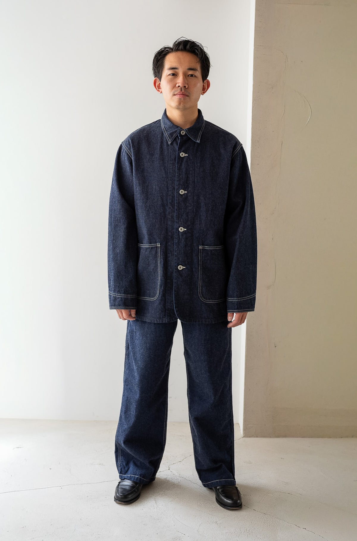 WW Ⅱ Coverall Jacket 〈INDIGO〉