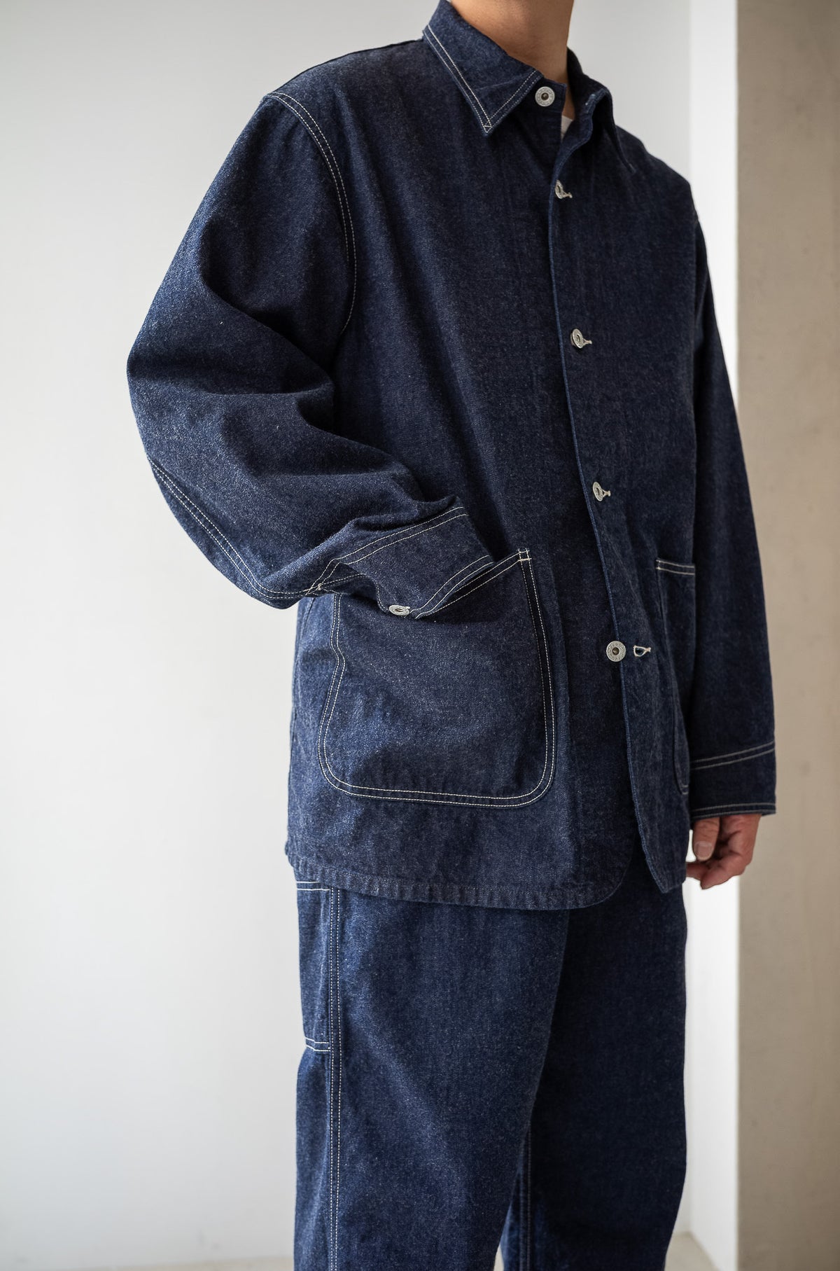 WW Ⅱ Coverall Jacket 〈INDIGO〉