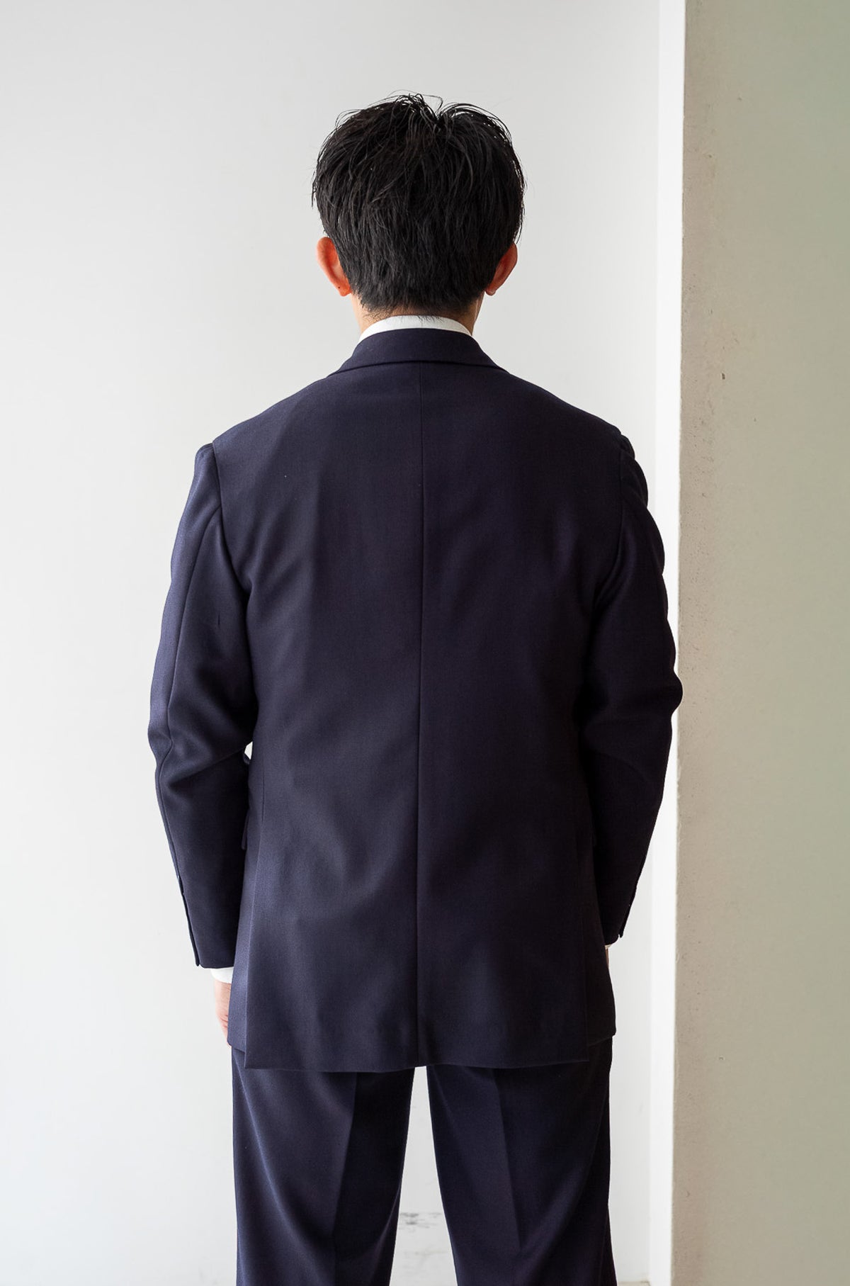 Fine Gabardine Suit 〈NAVY〉