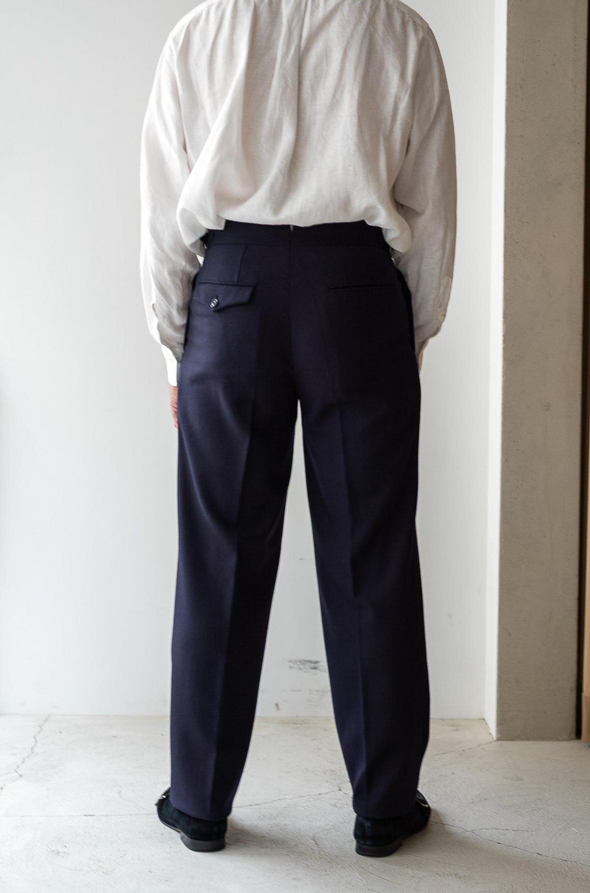 Fine Gabardine Suit 〈NAVY〉