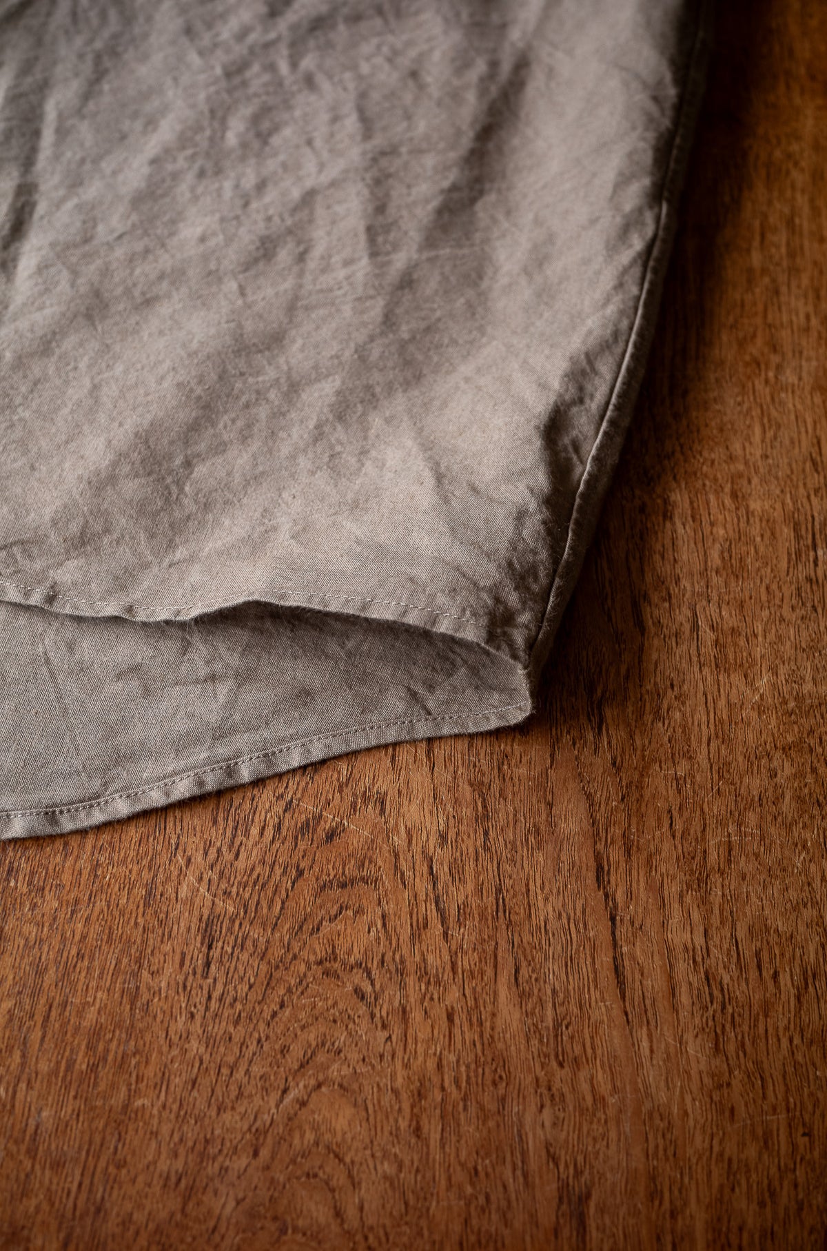 Linen Washi Shirt Blouson 〈TAN〉