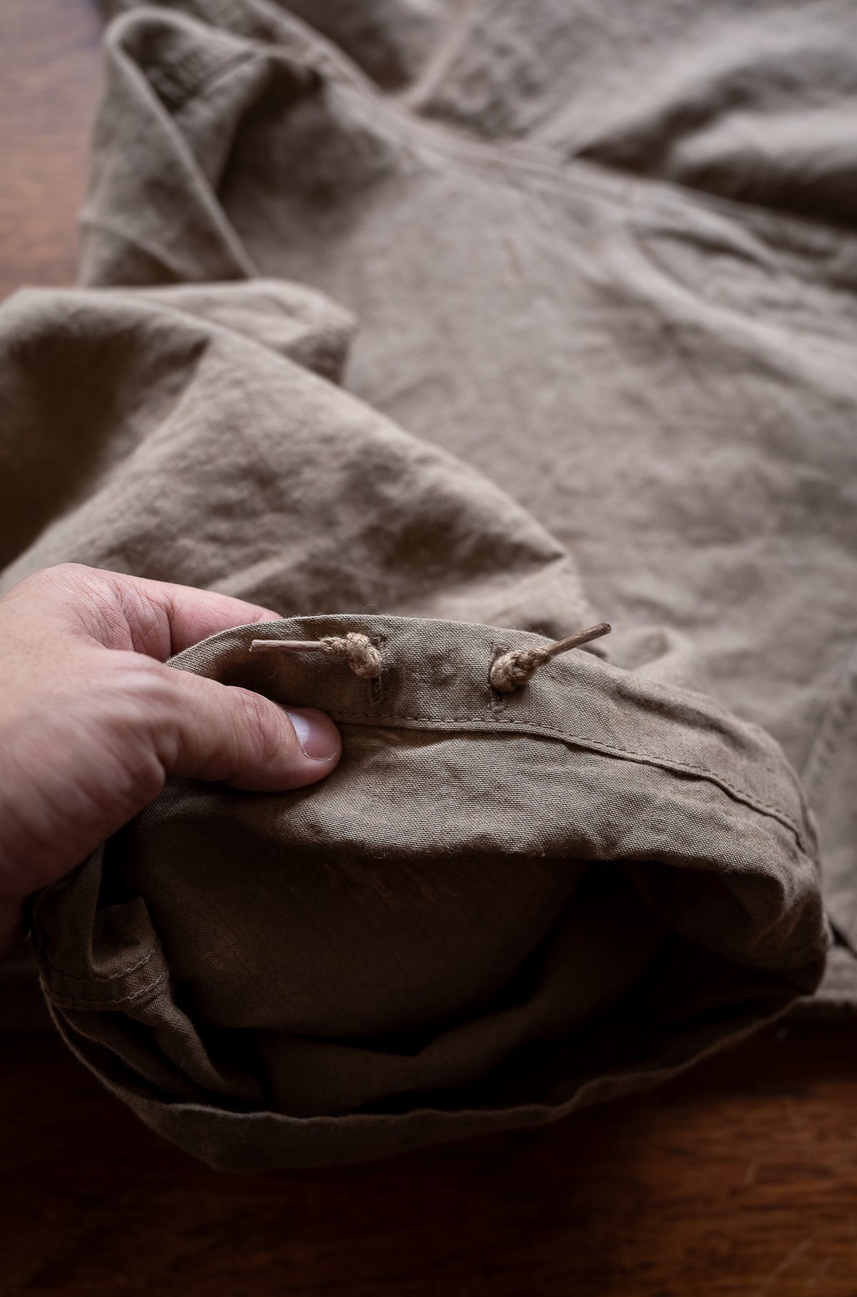 Linen Washi M51 Cargo Pants 〈TAN〉