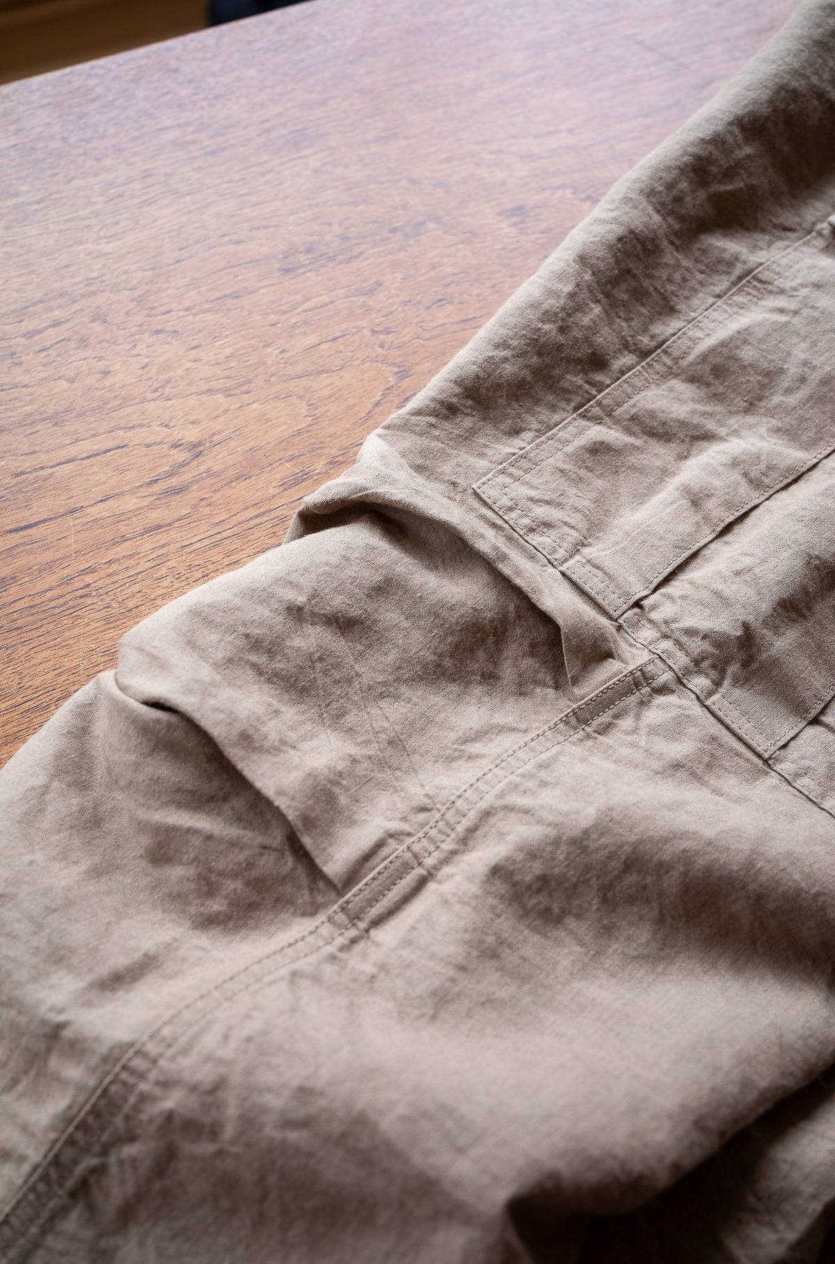 Linen Washi M51 Cargo Pants 〈TAN〉