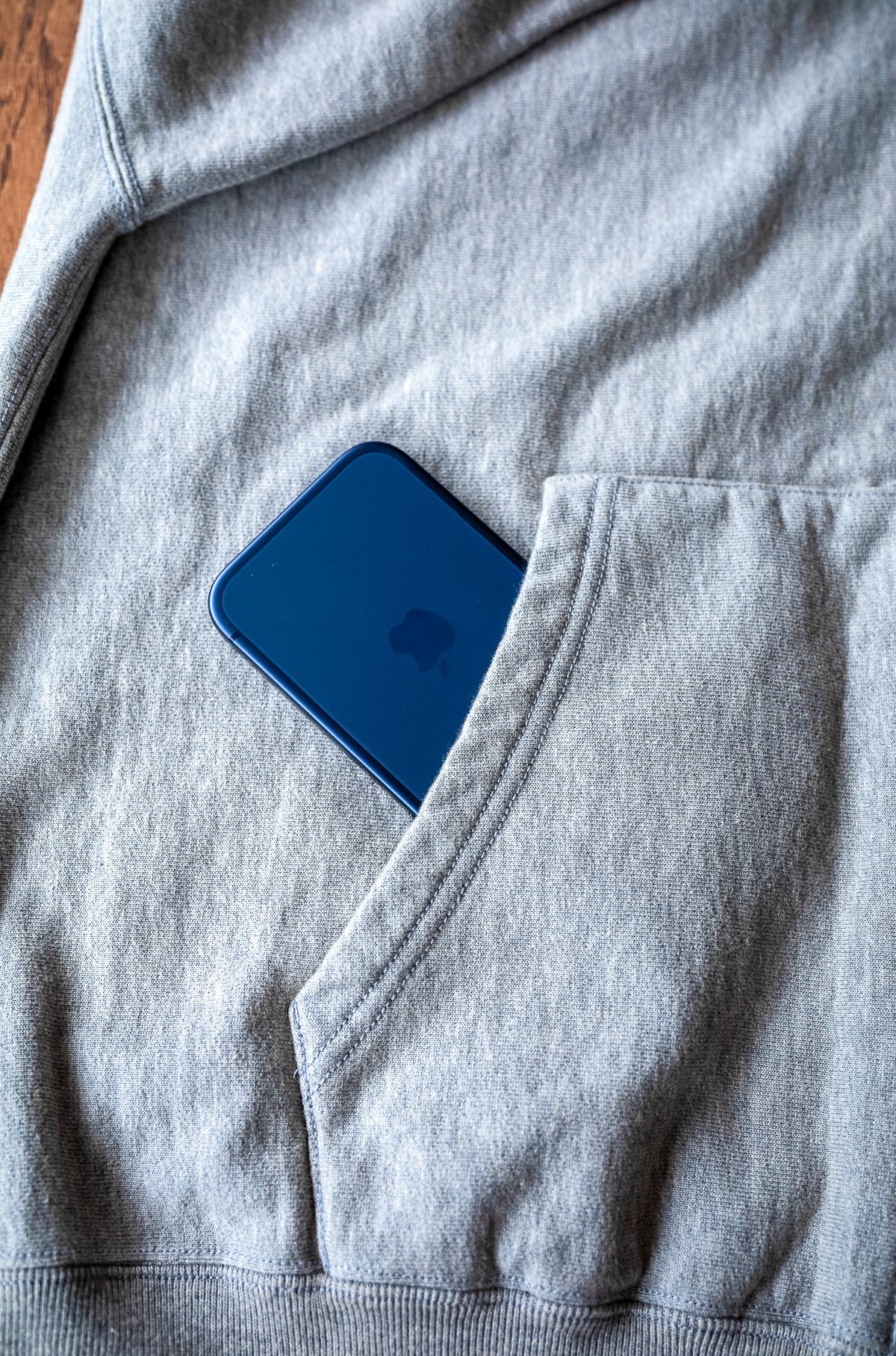 Essential Zip Sweat Parka 〈DIRTY L/GRAY〉