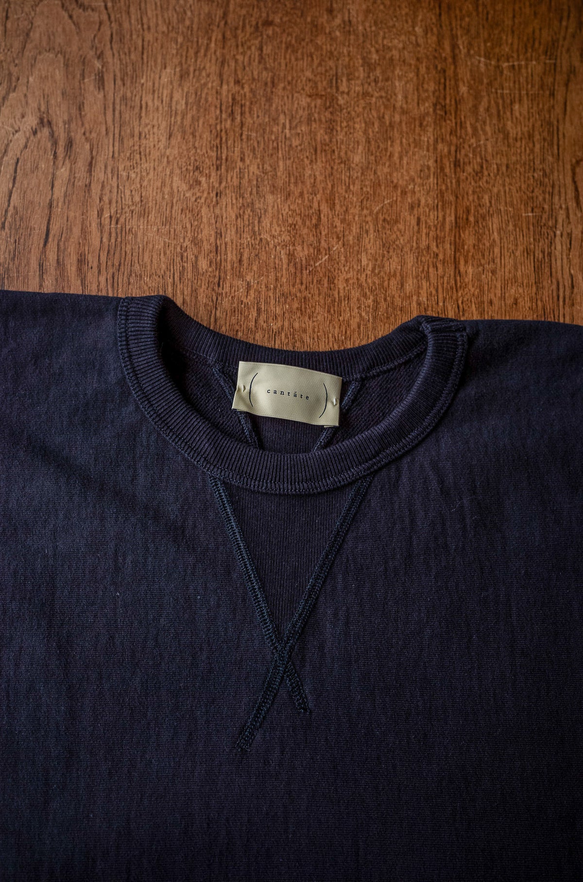 Essential Sweat Pullover 〈FADED BLACK〉