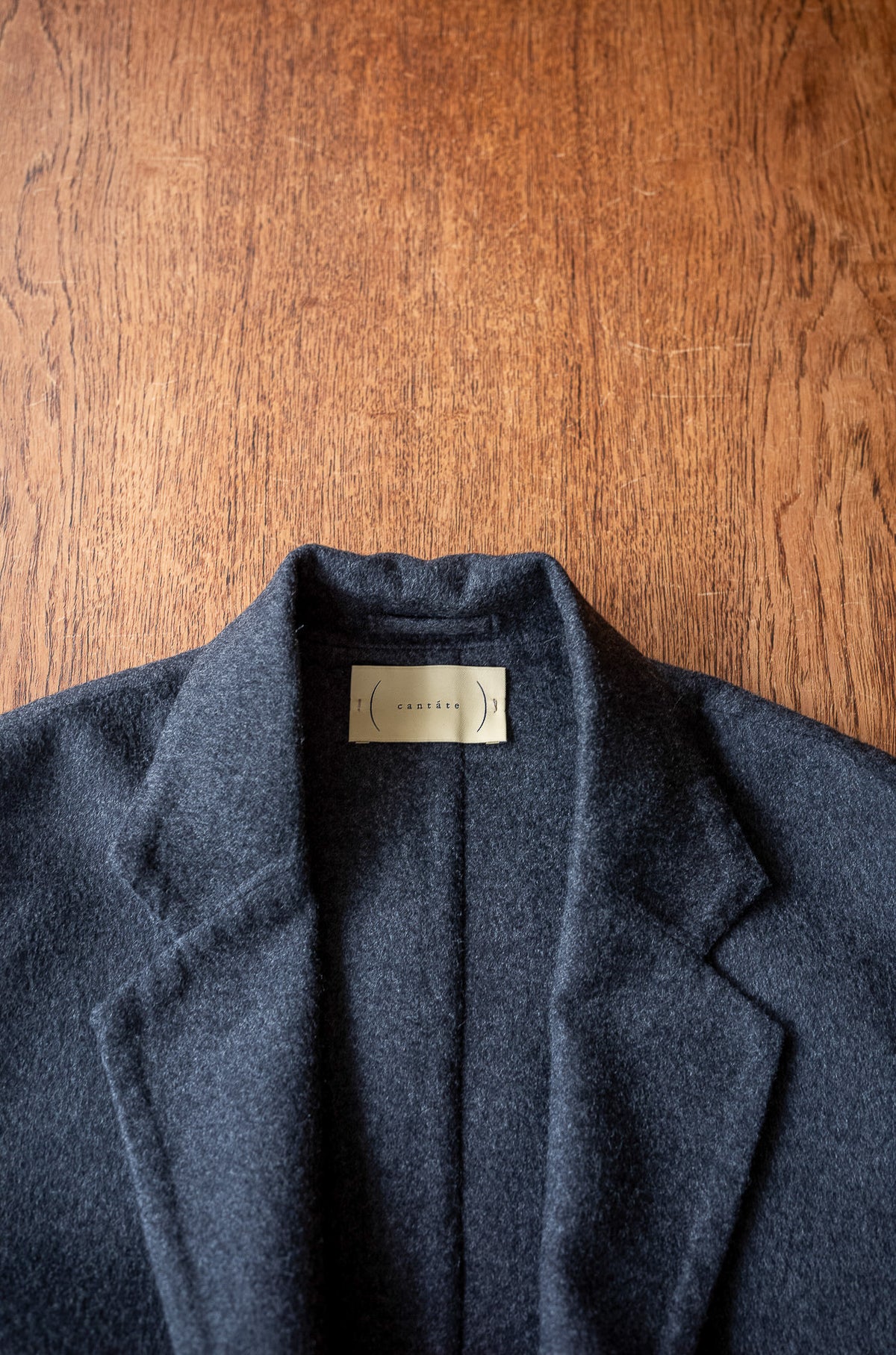 Hand Rever Chesterfield Coat 〈C/GRAY〉