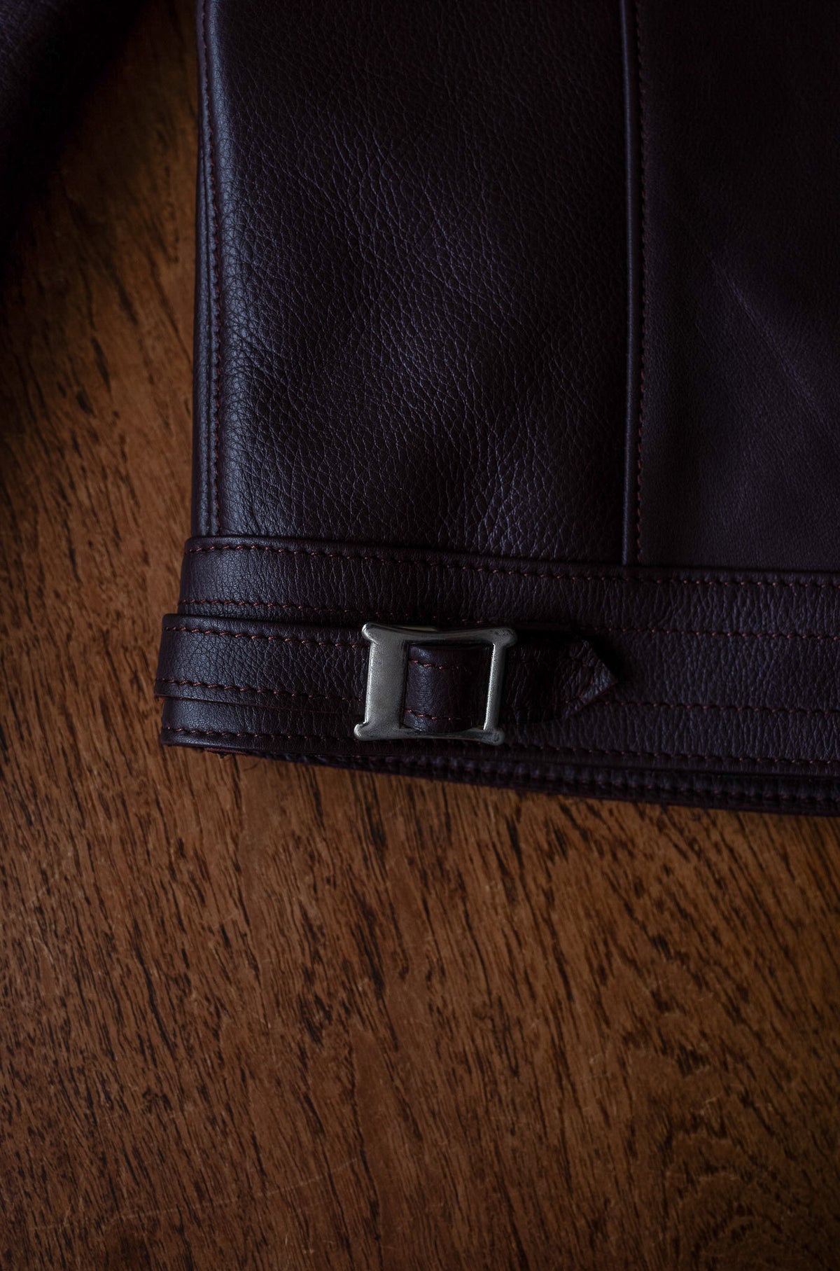 British Leather Jacket 〈BORDEAUX〉
