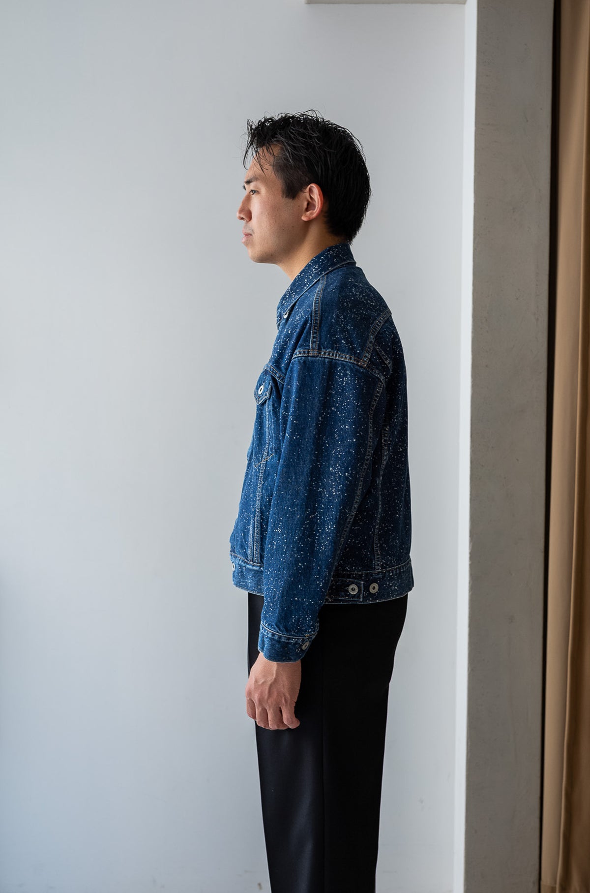 Big Trucker Jacket - GALACTIC WASH 〈GALACTIC INDIGO〉