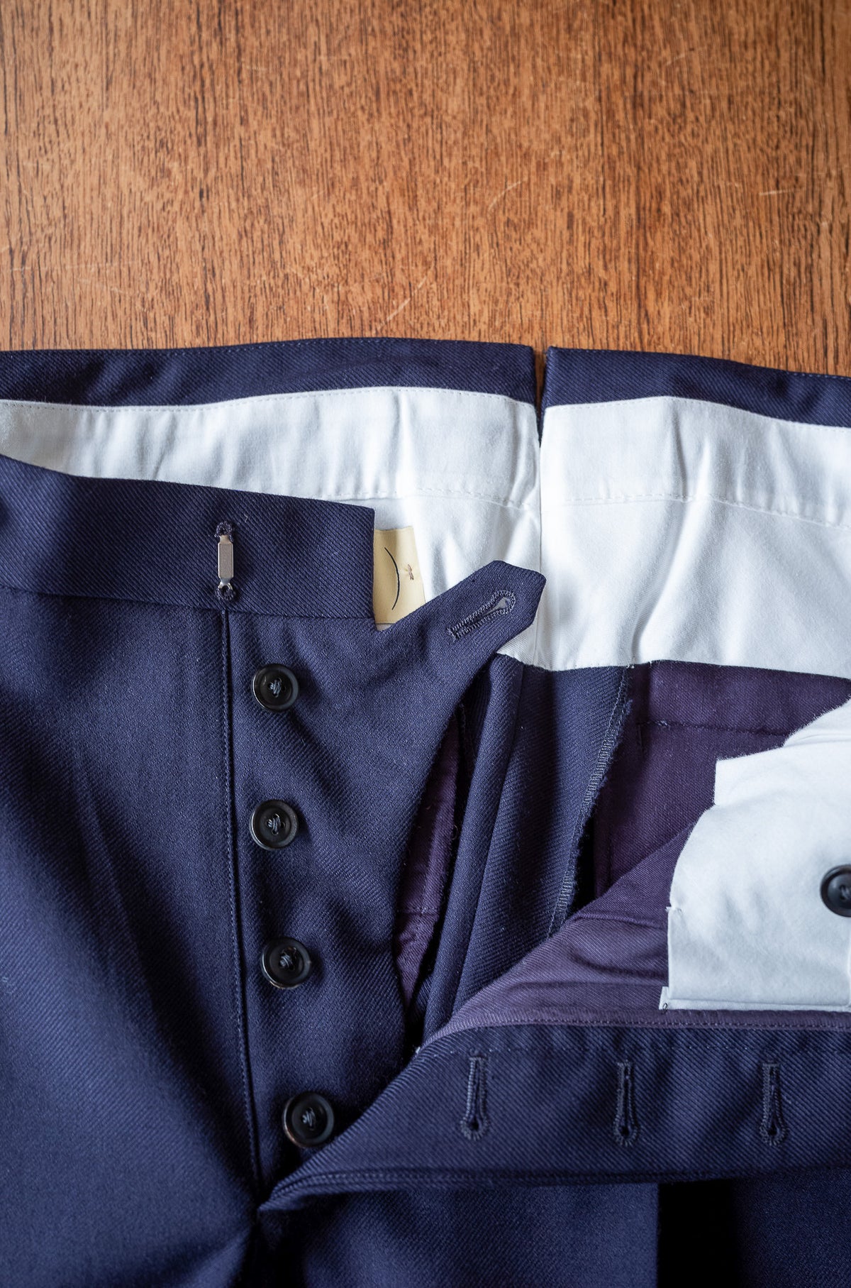 Fine Gabardine Suit 〈NAVY〉