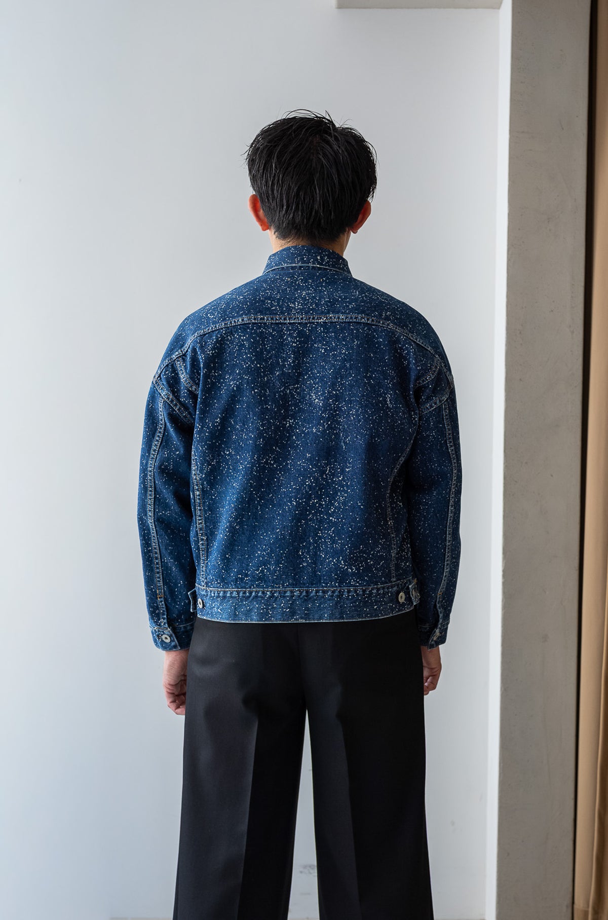 Big Trucker Jacket - GALACTIC WASH 〈GALACTIC INDIGO〉