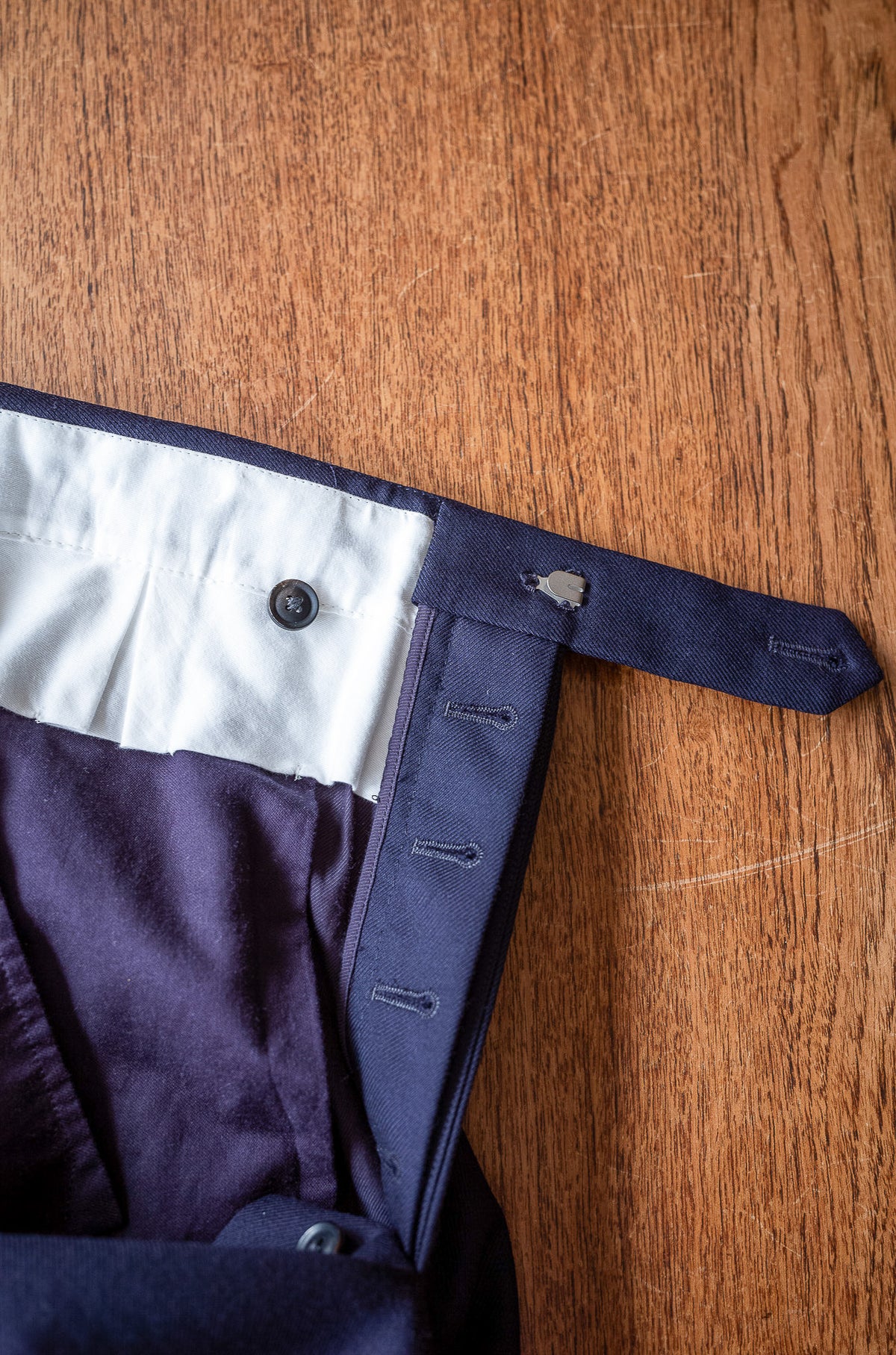 Fine Gabardine Suit 〈NAVY〉
