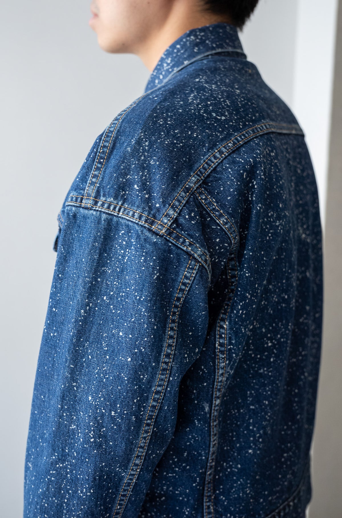 Big Trucker Jacket - GALACTIC WASH 〈GALACTIC INDIGO〉