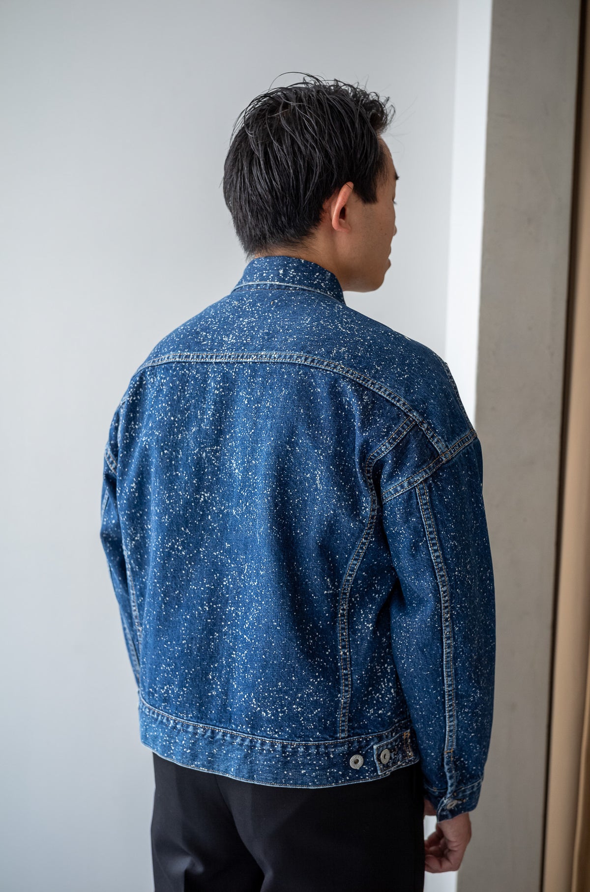 Big Trucker Jacket - GALACTIC WASH 〈GALACTIC INDIGO〉