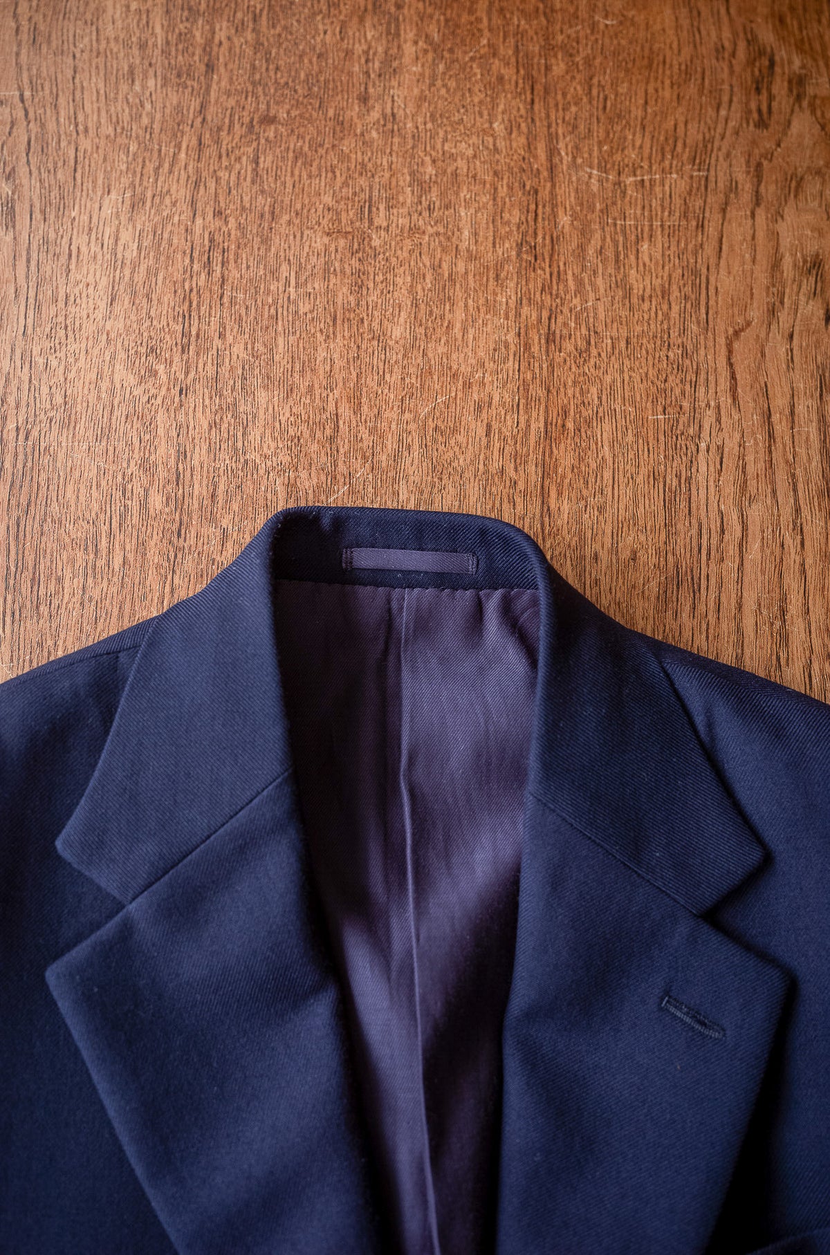 Fine Gabardine Suit 〈NAVY〉
