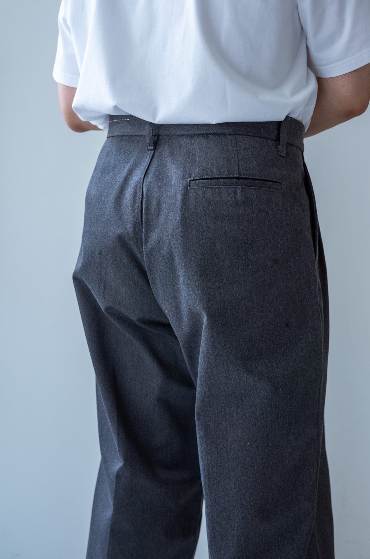 EX Wide Trousers 〔GRAY〉