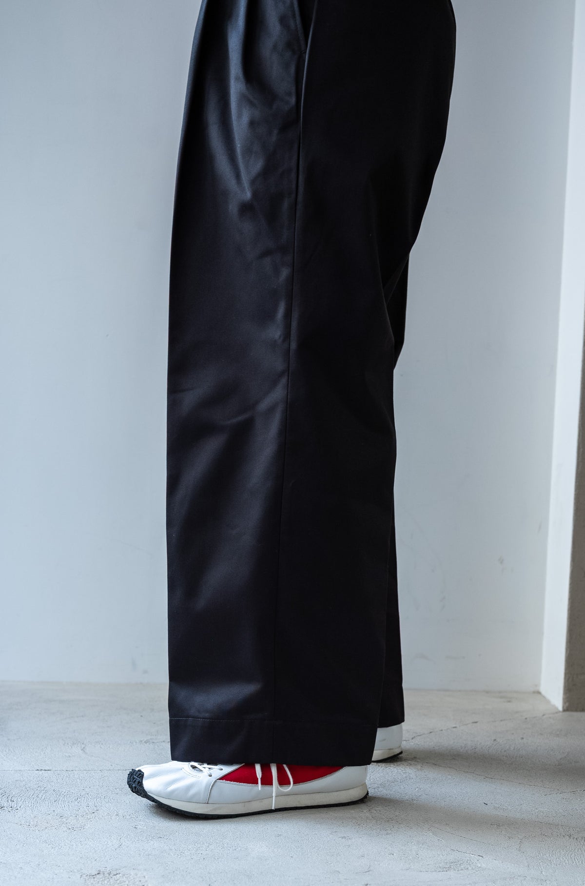 EX Wide Trousers 〈BLACK〉