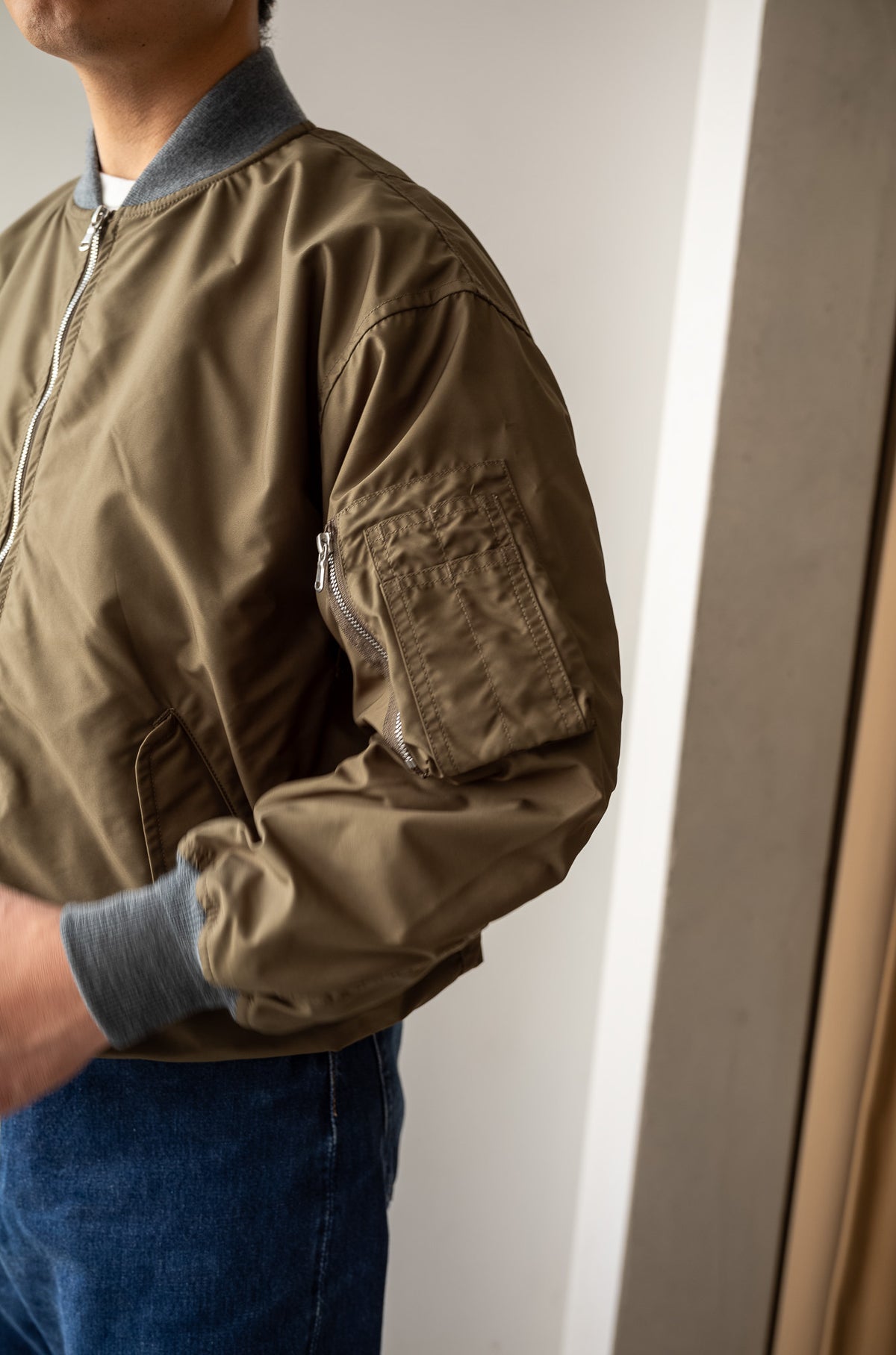 Flight Jacket 〈KHAKI〉