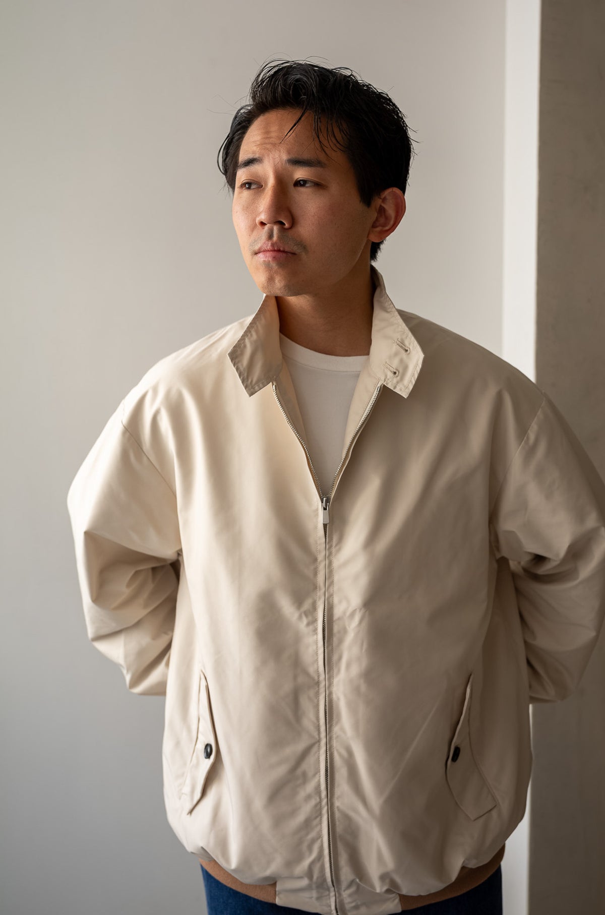Harrington Jacket 〈MILK〉