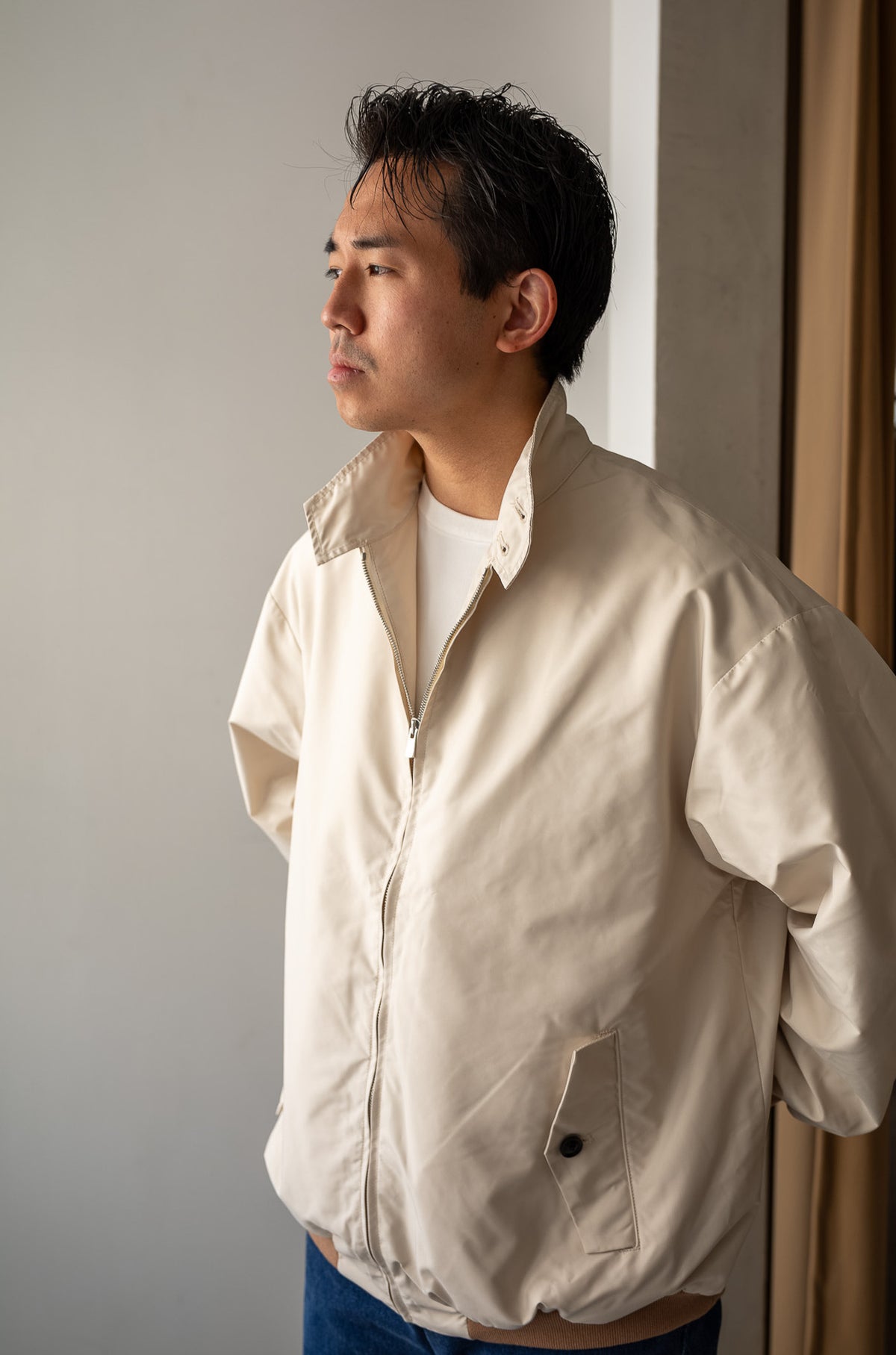 Harrington Jacket 〈MILK〉