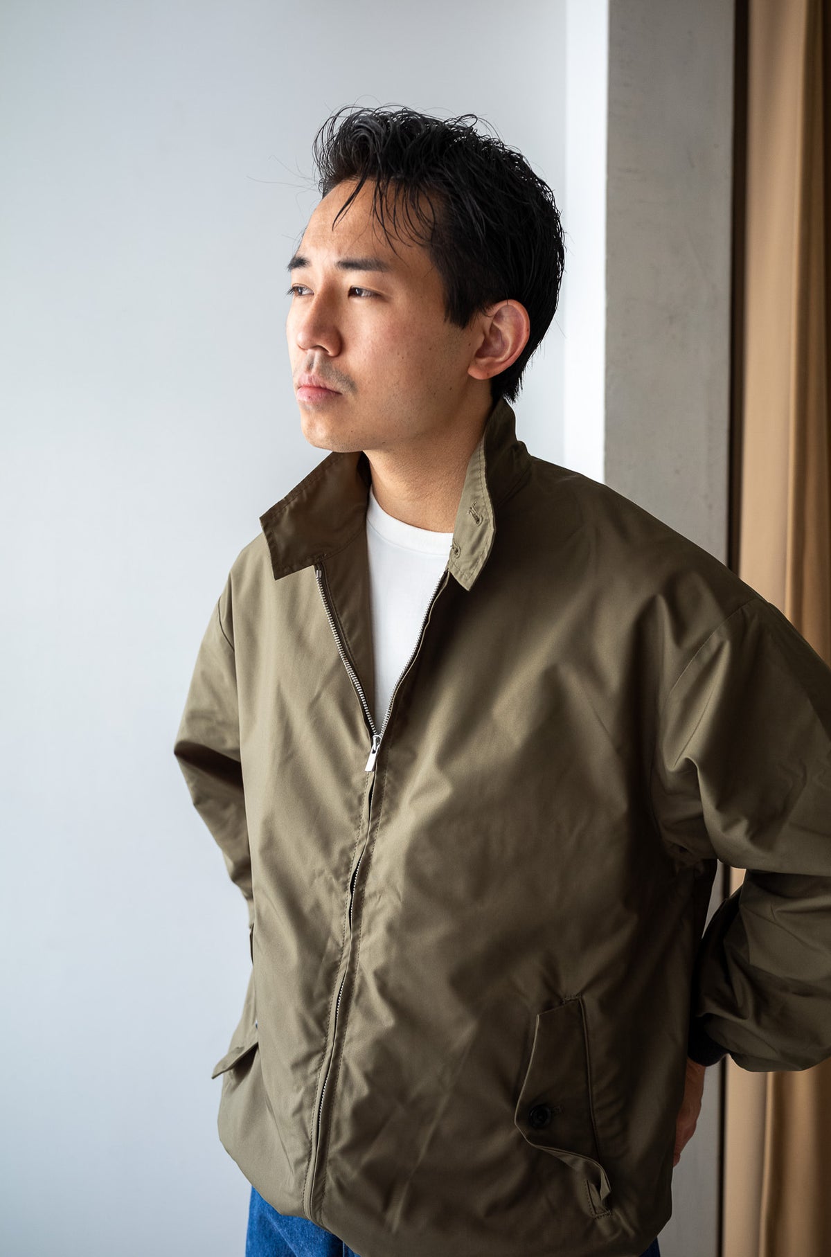 Harrington Jacket 〈KHAKI〉